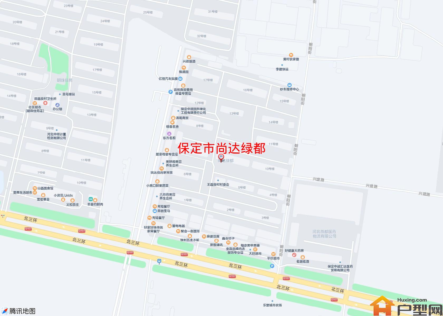 尚达绿都小区 - 户型网