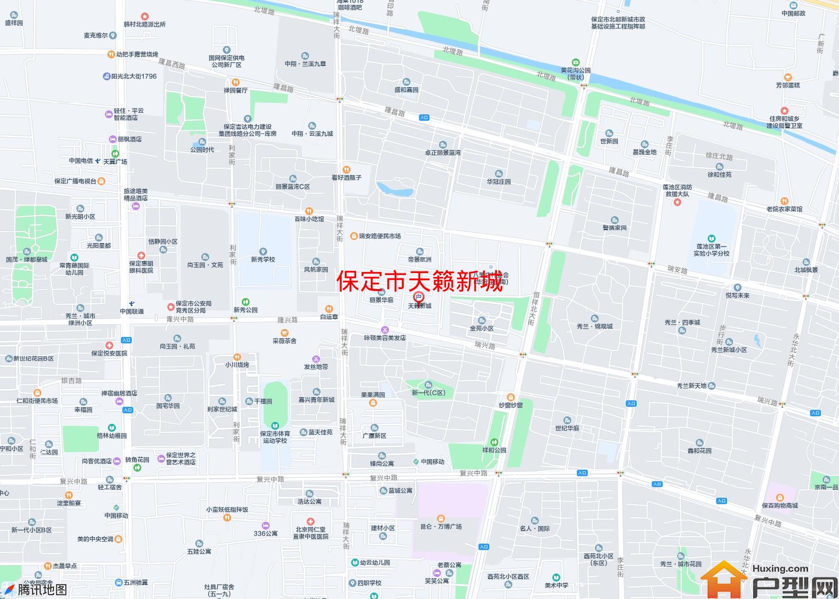 天籁新城小区 - 户型网
