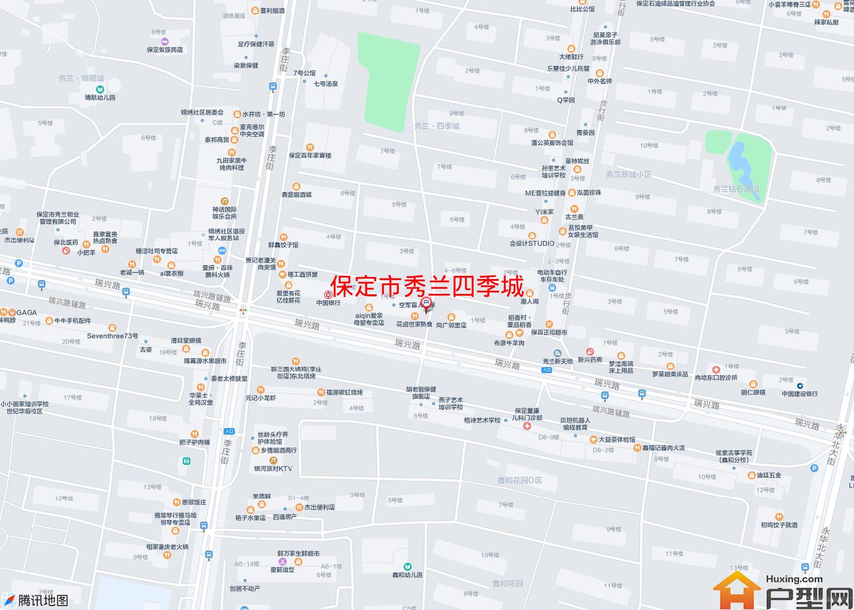 秀兰四季城小区 - 户型网