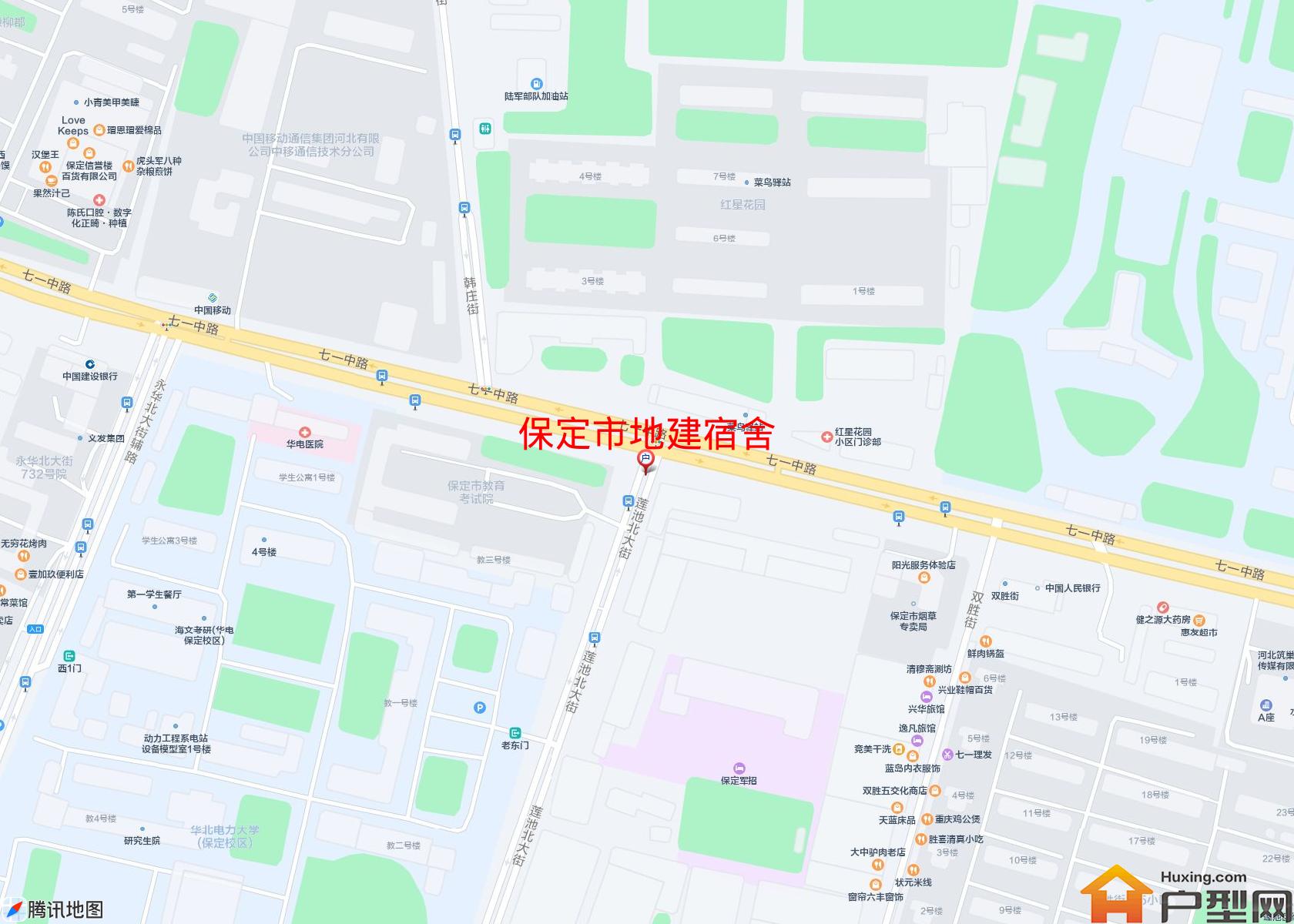 地建宿舍小区 - 户型网