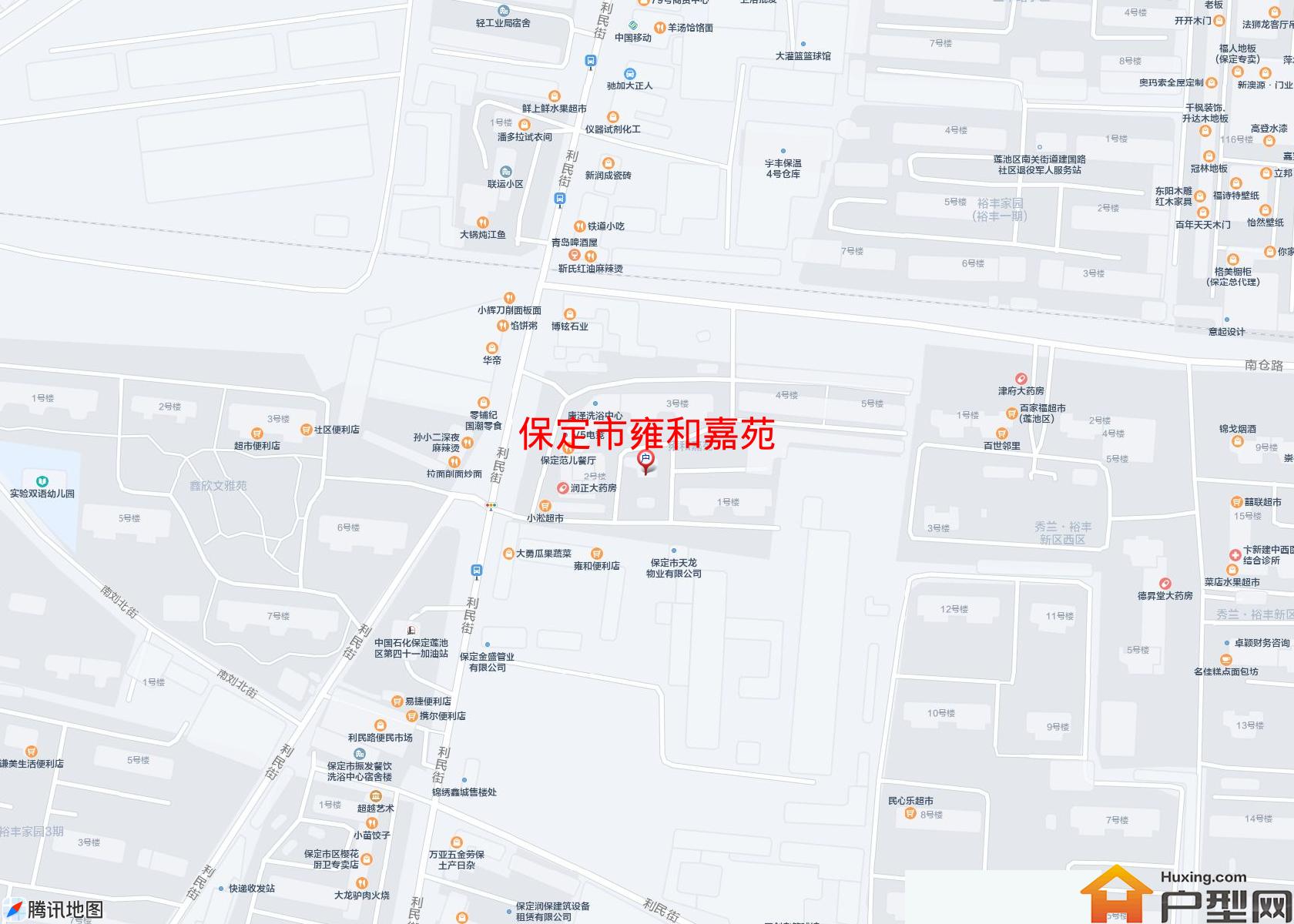 雍和嘉苑小区 - 户型网