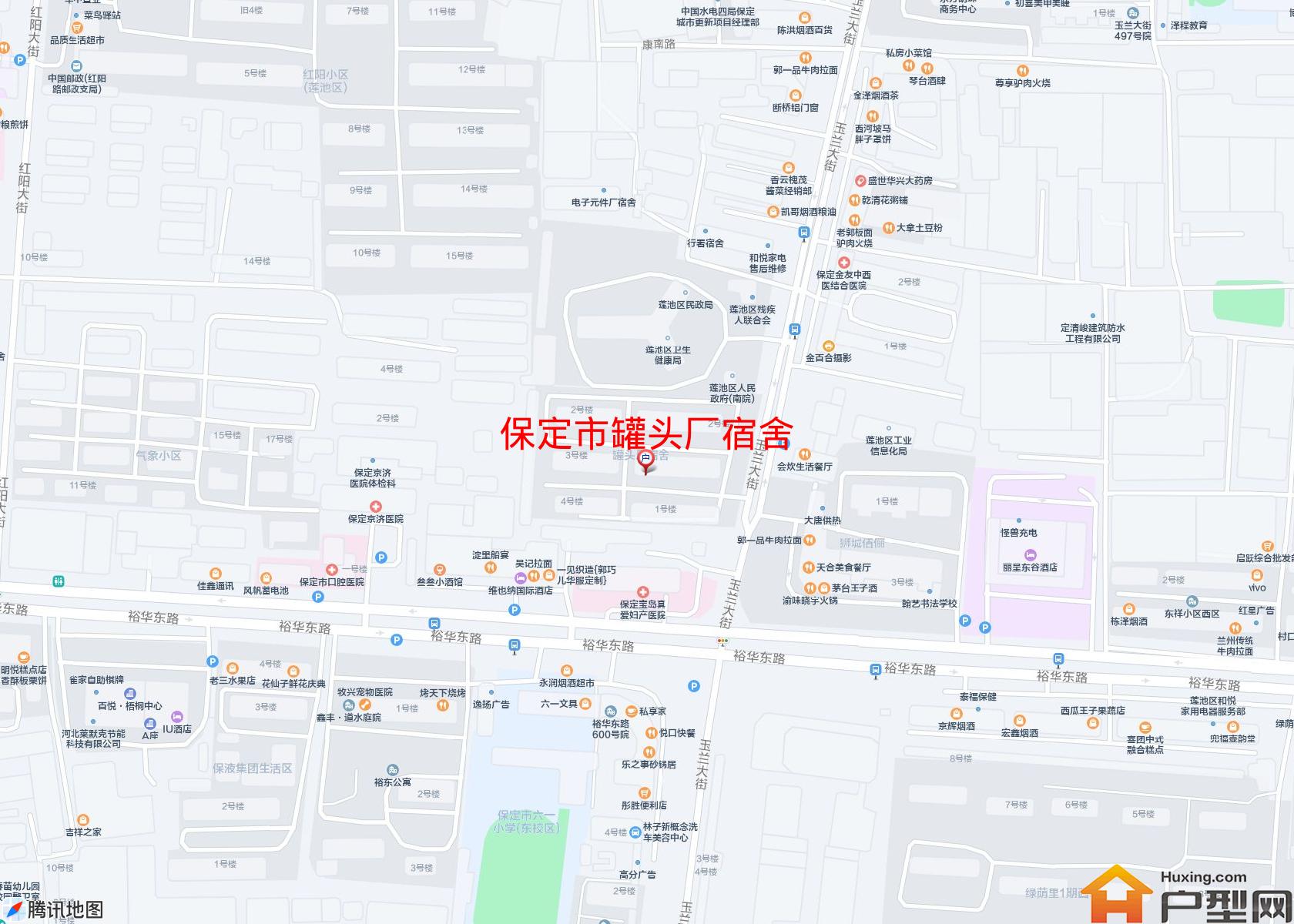 罐头厂宿舍小区 - 户型网