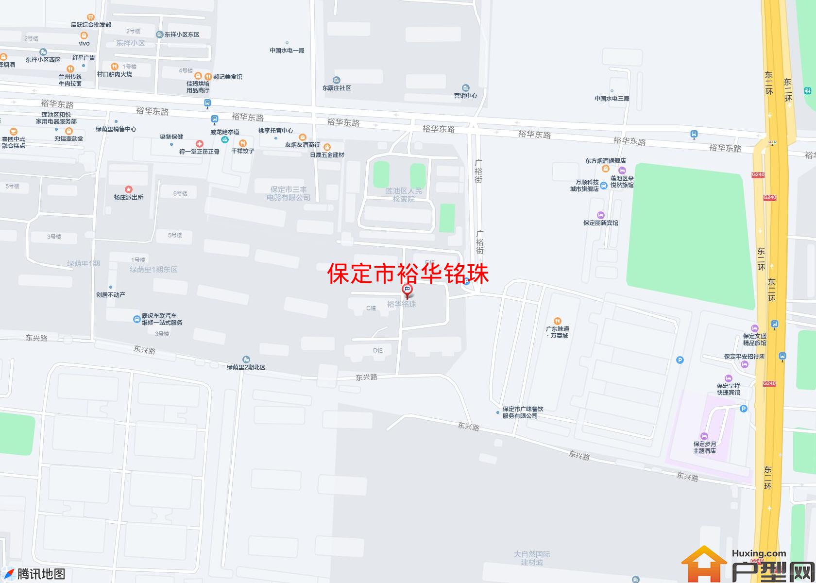 裕华铭珠小区 - 户型网