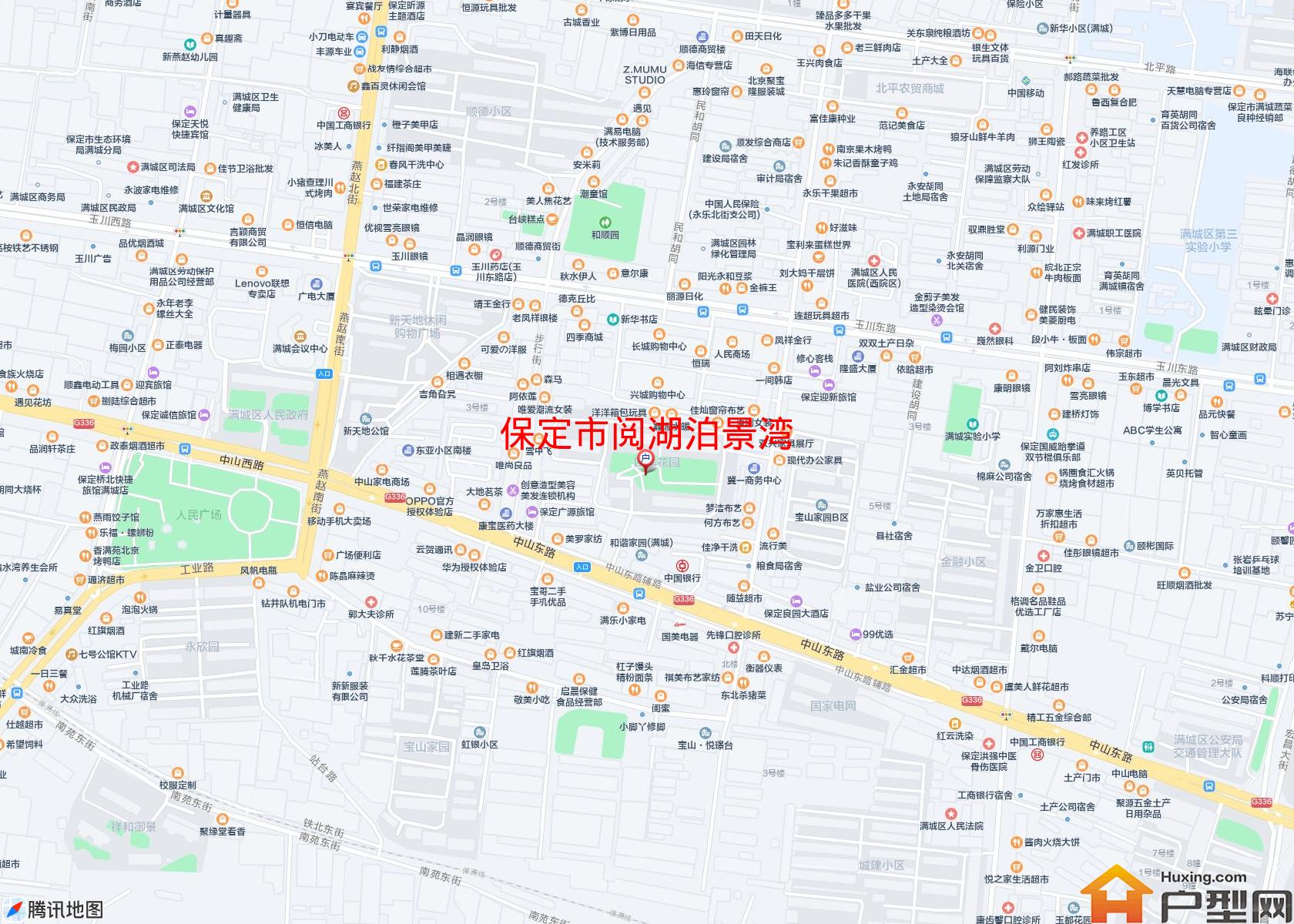 阅湖泊景湾小区 - 户型网