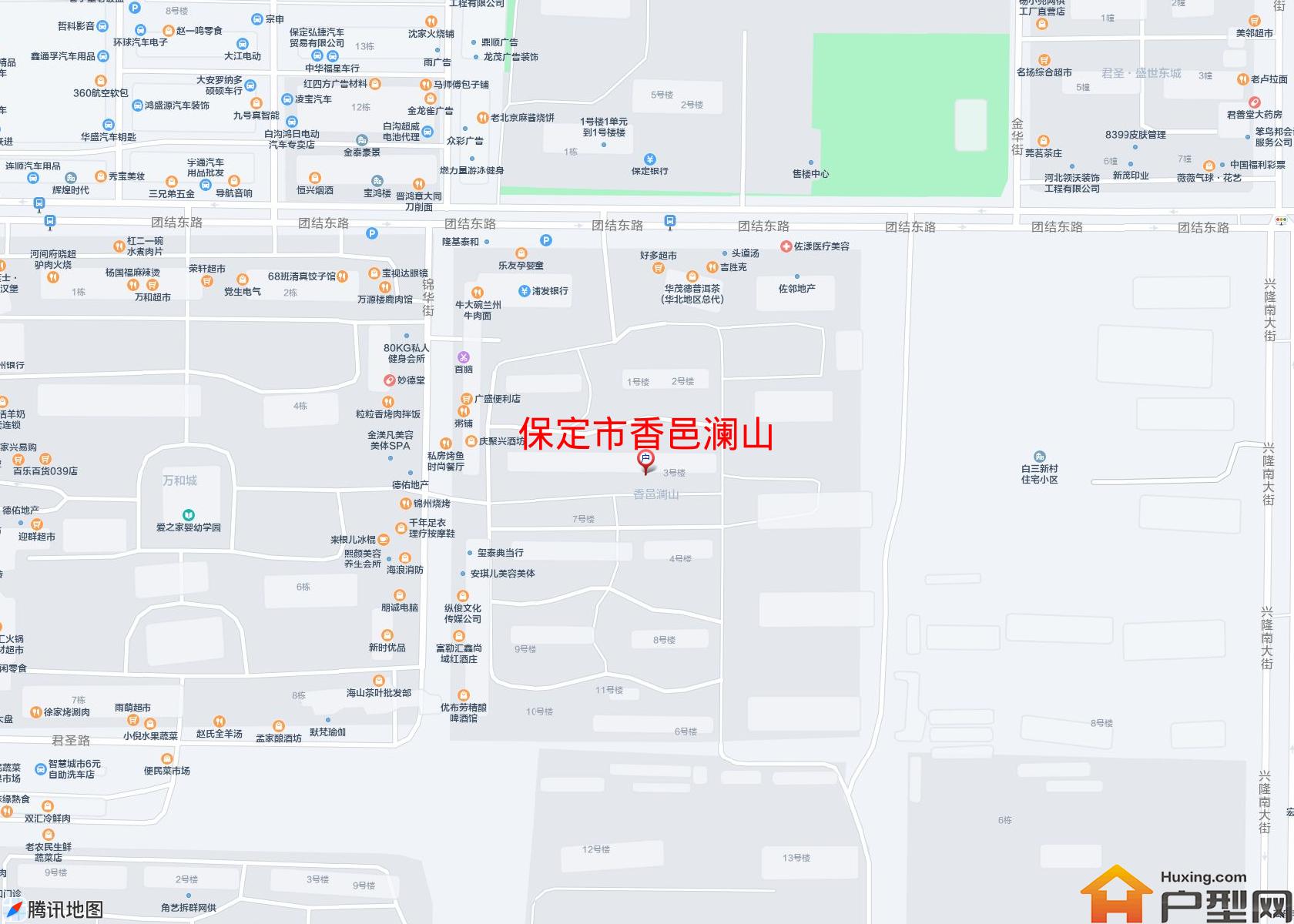 香邑澜山小区 - 户型网