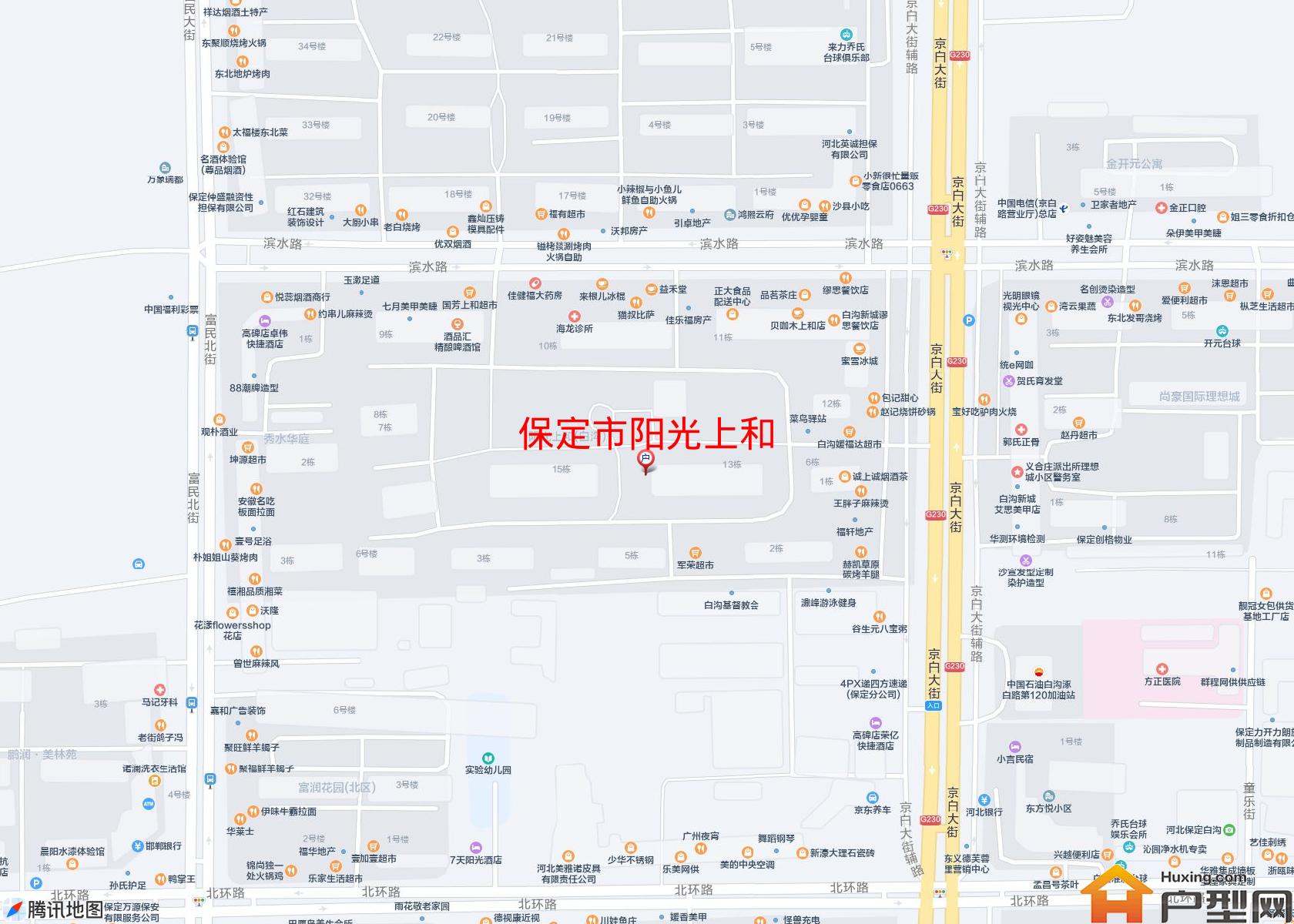 阳光上和小区 - 户型网