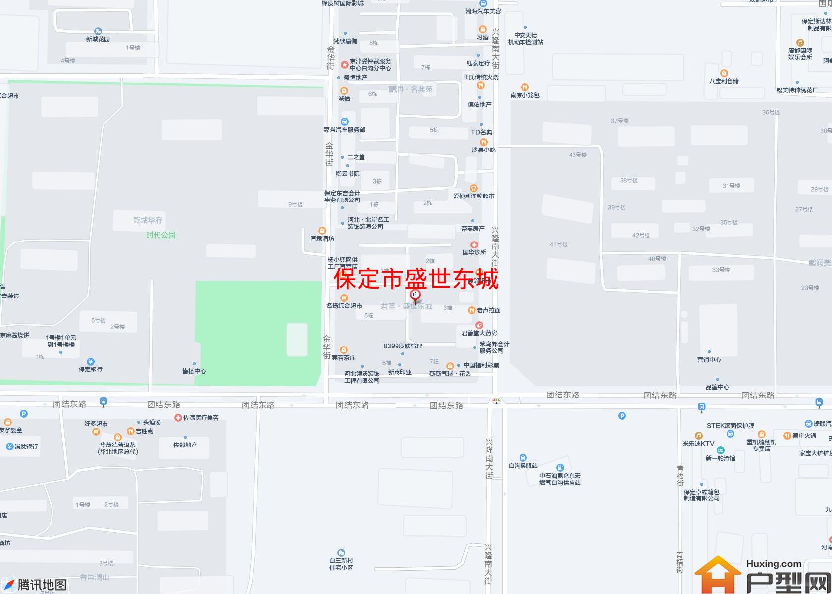 盛世东城小区 - 户型网