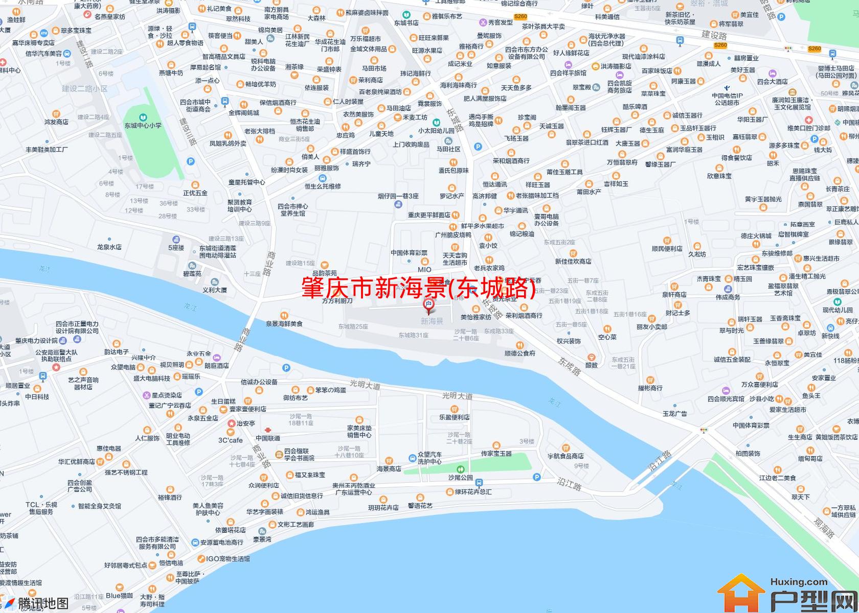 新海景(东城路)小区 - 户型网