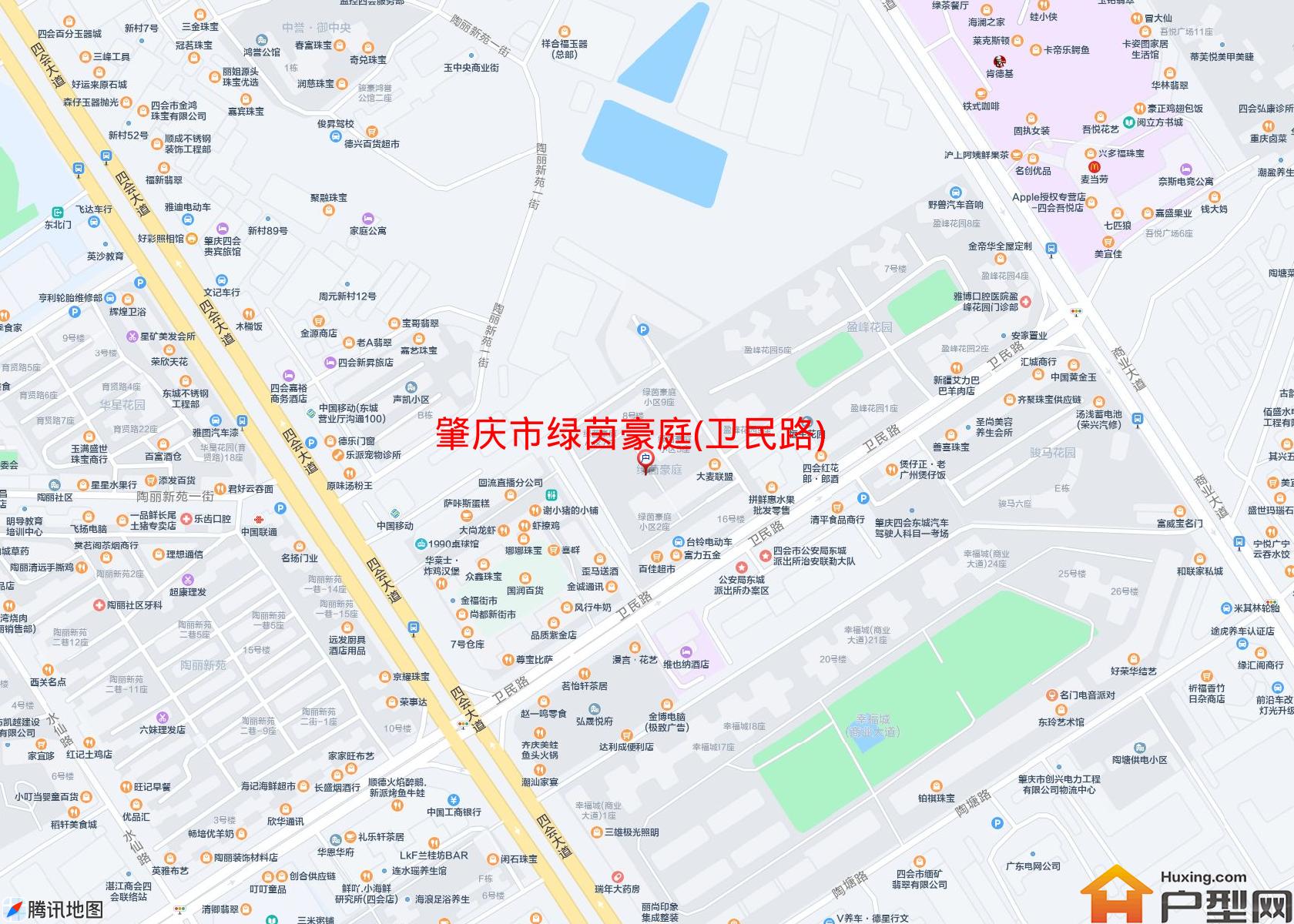 绿茵豪庭(卫民路)小区 - 户型网