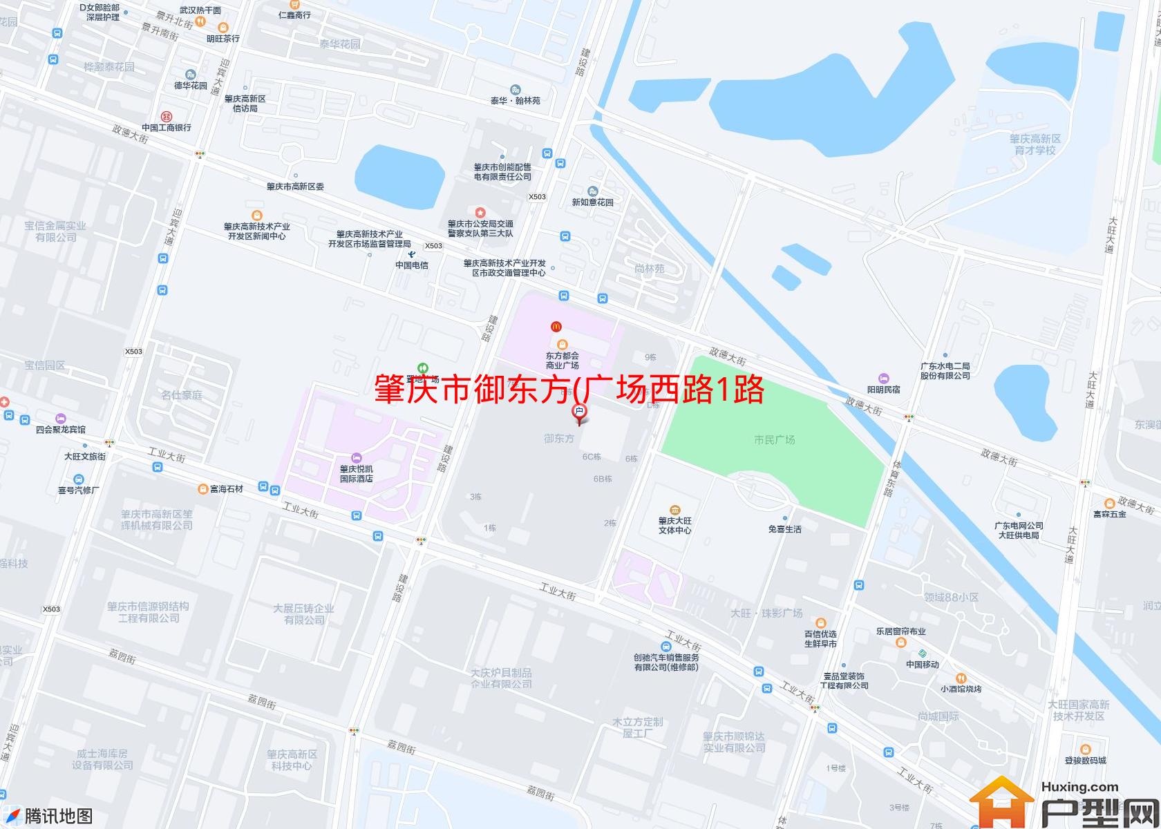 御东方(广场西路1路)小区 - 户型网