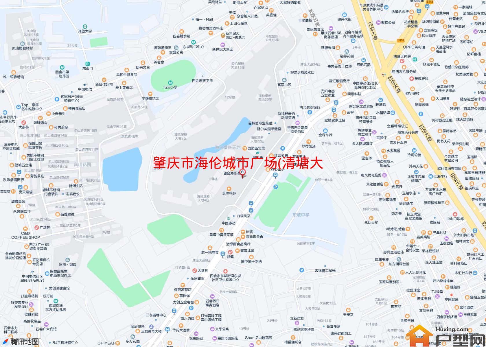 海伦城市广场(清塘大道)小区 - 户型网