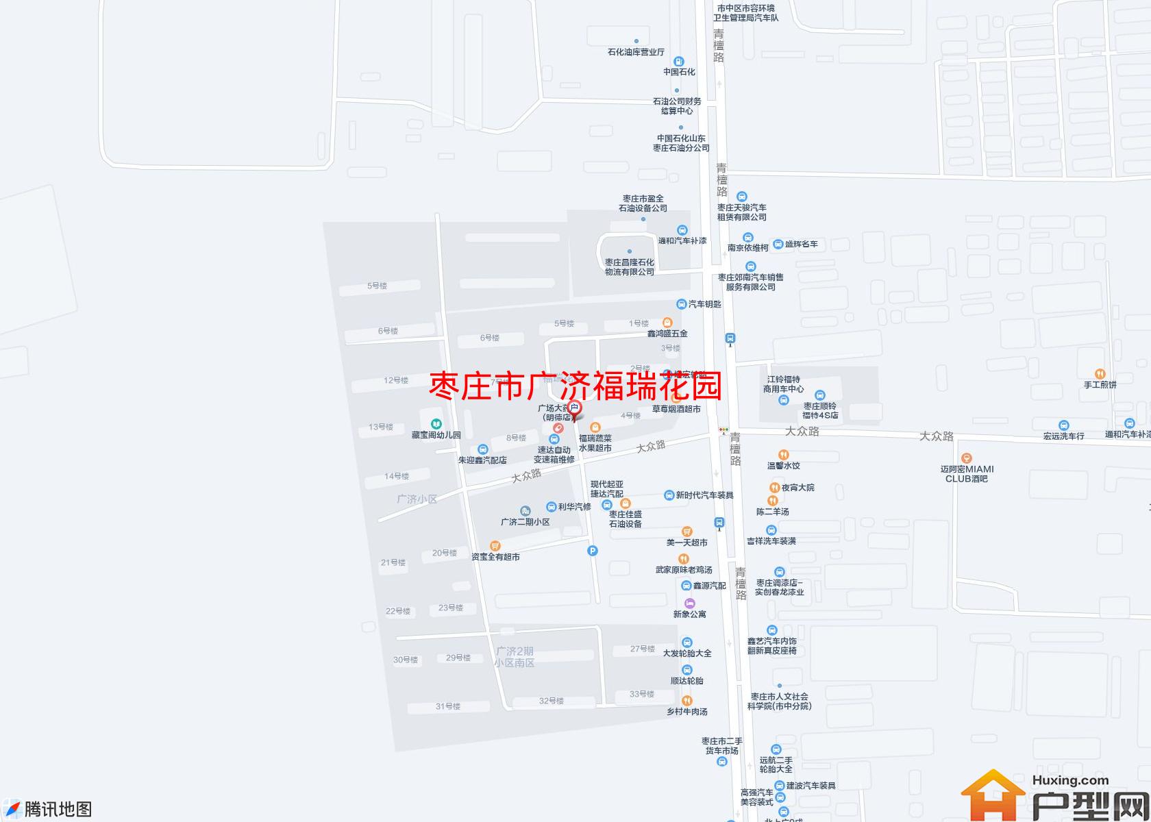 广济福瑞花园小区 - 户型网