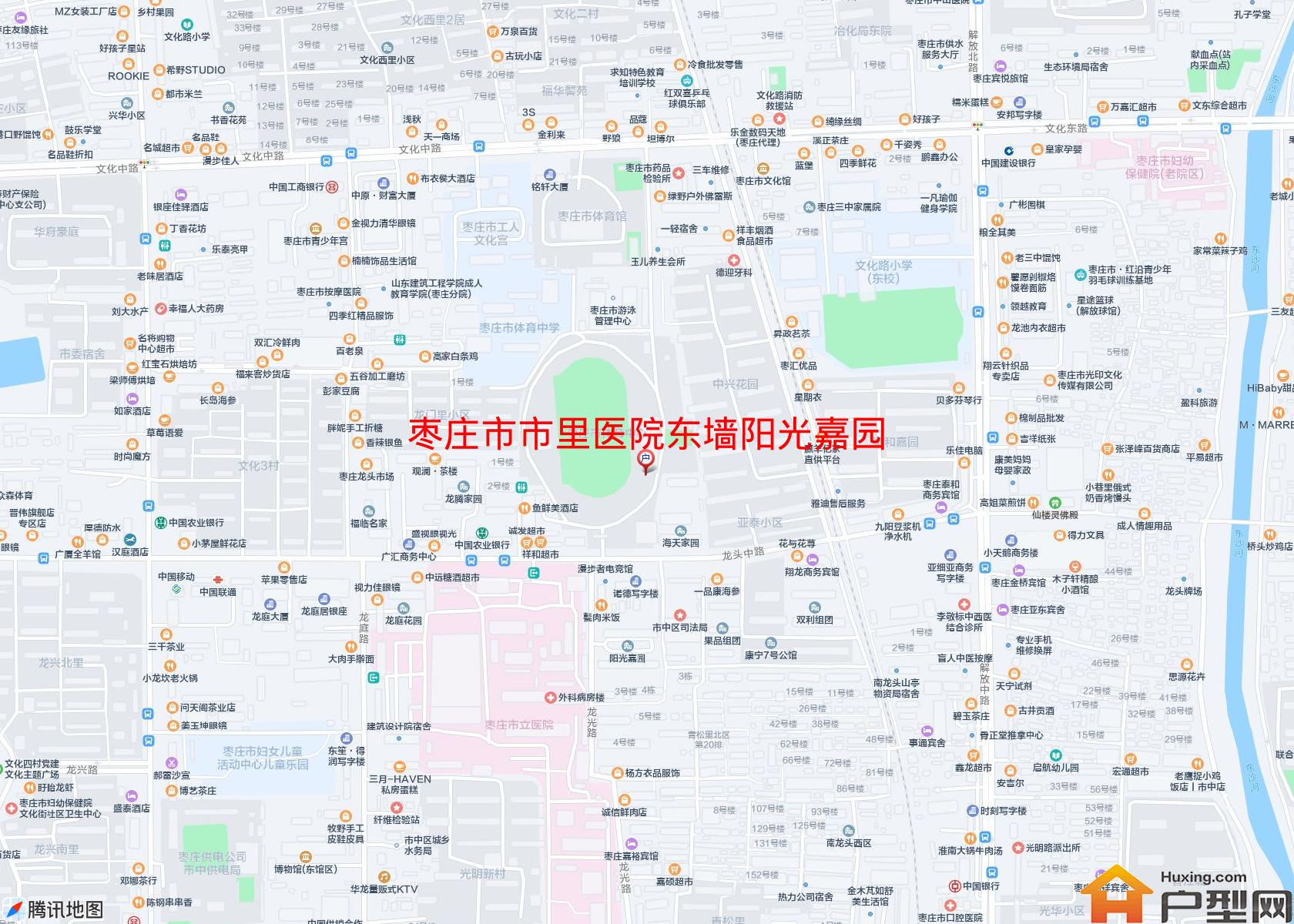 市里医院东墙阳光嘉园小区 - 户型网