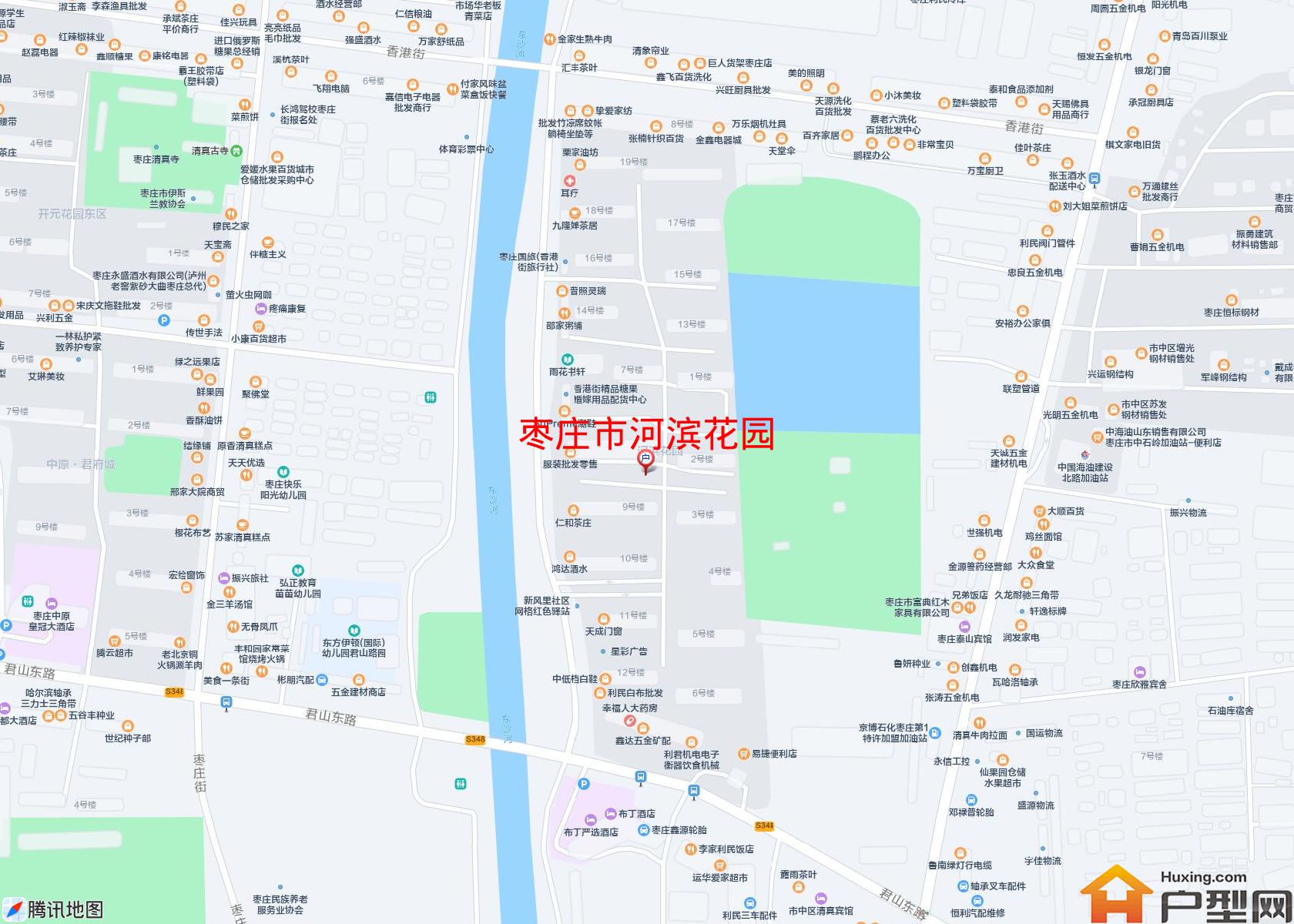 河滨花园小区 - 户型网