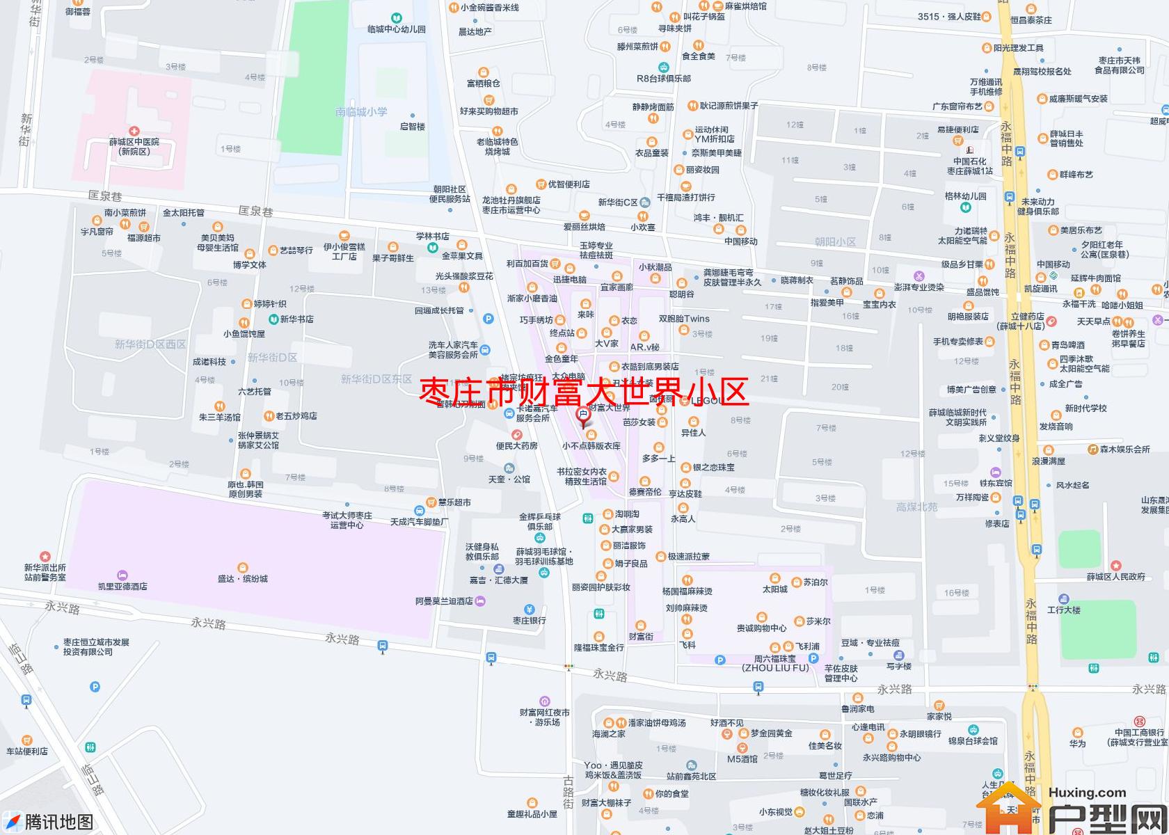 财富大世界小区小区 - 户型网