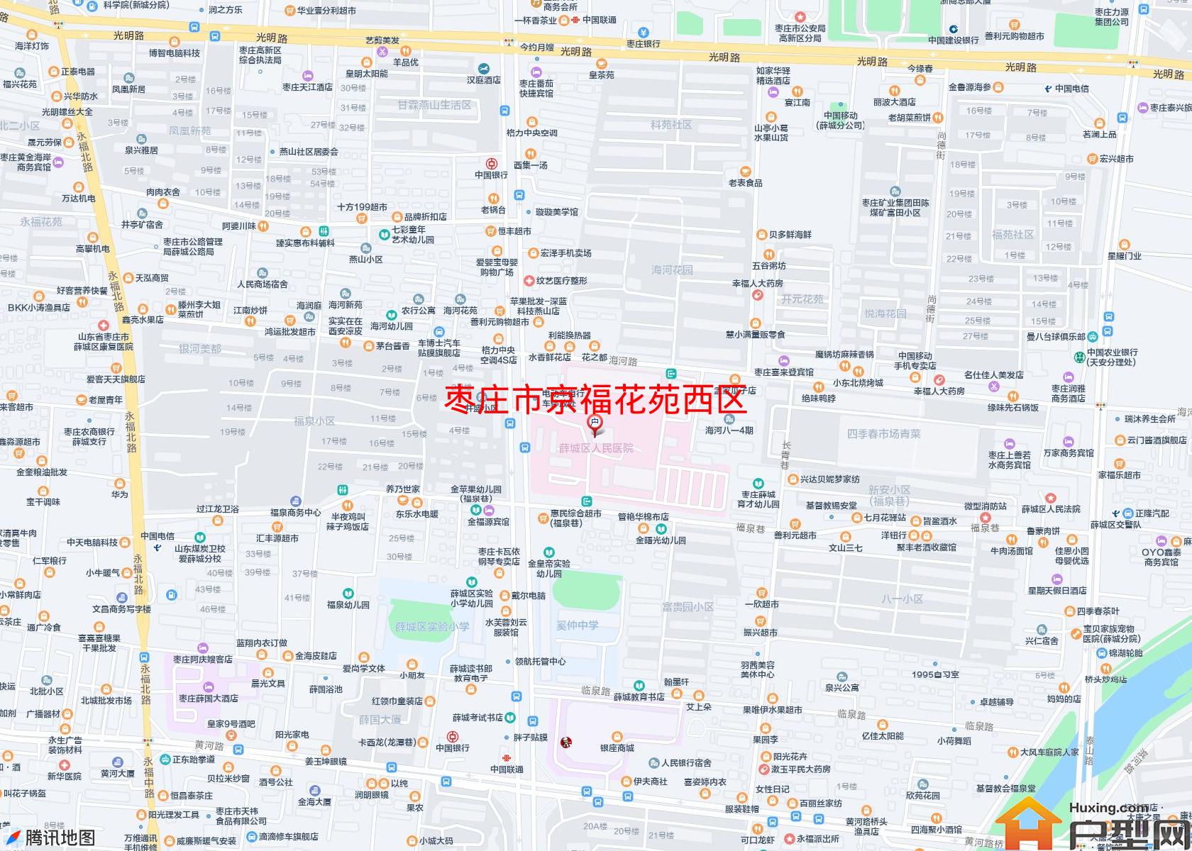 京福花苑西区小区 - 户型网
