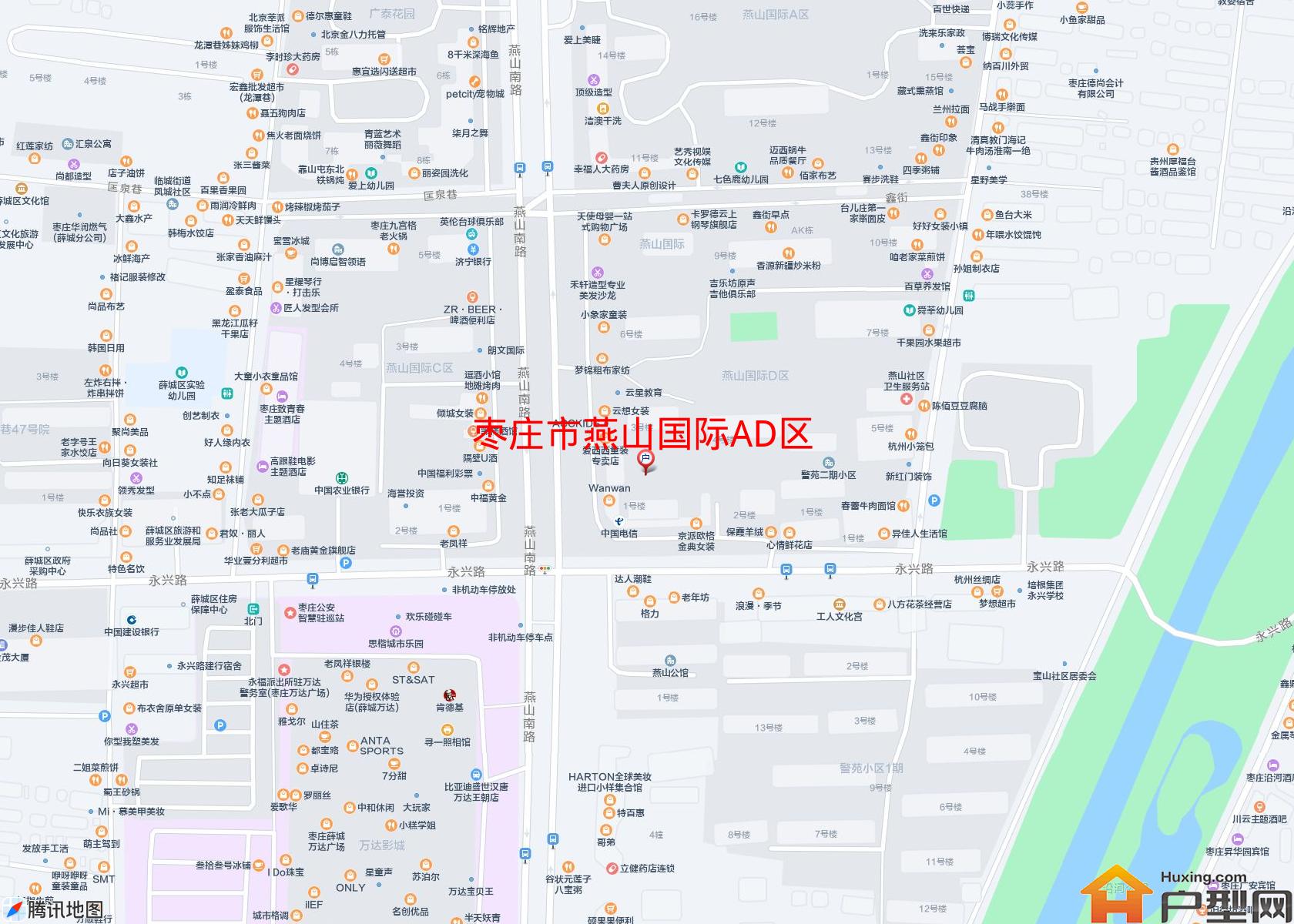 燕山国际AD区小区 - 户型网