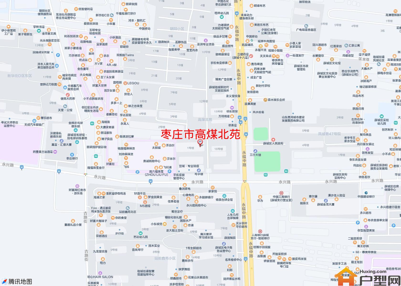 高煤北苑小区 - 户型网