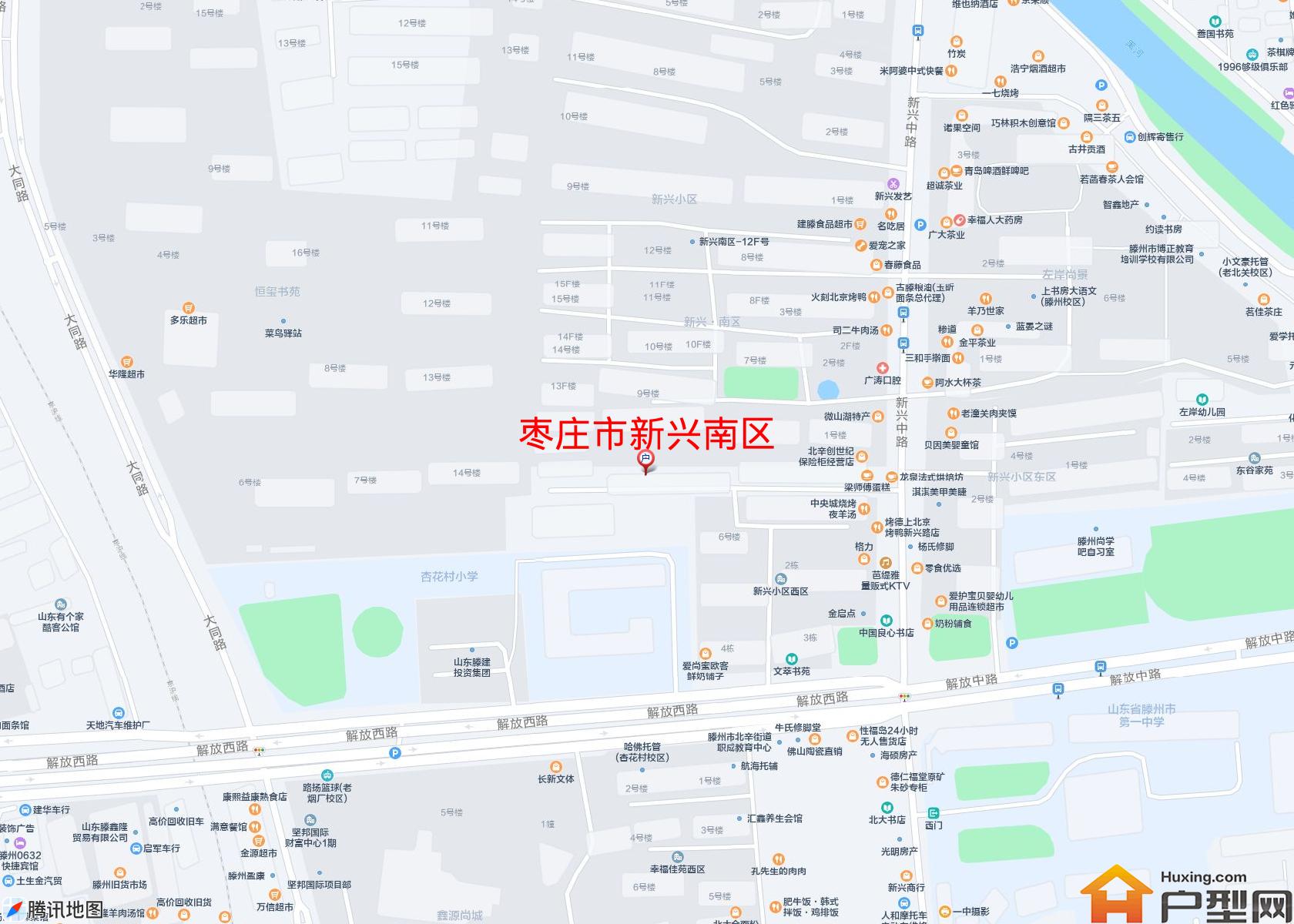 新兴南区小区 - 户型网
