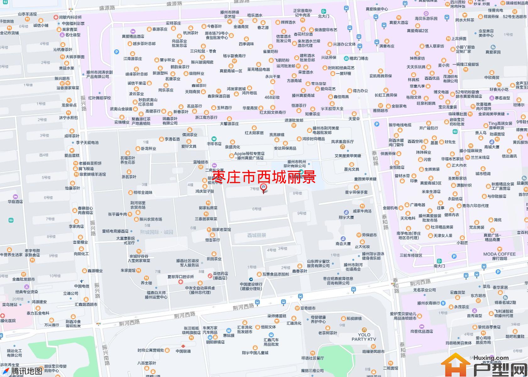 西城丽景小区 - 户型网