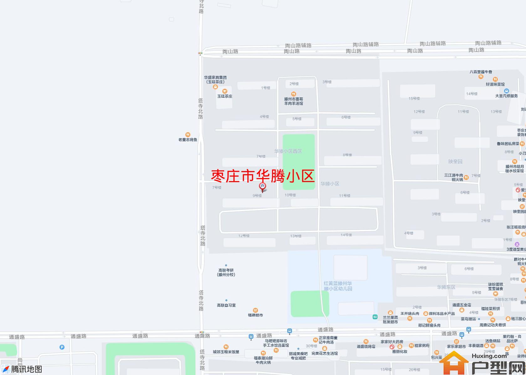 华腾小区小区 - 户型网