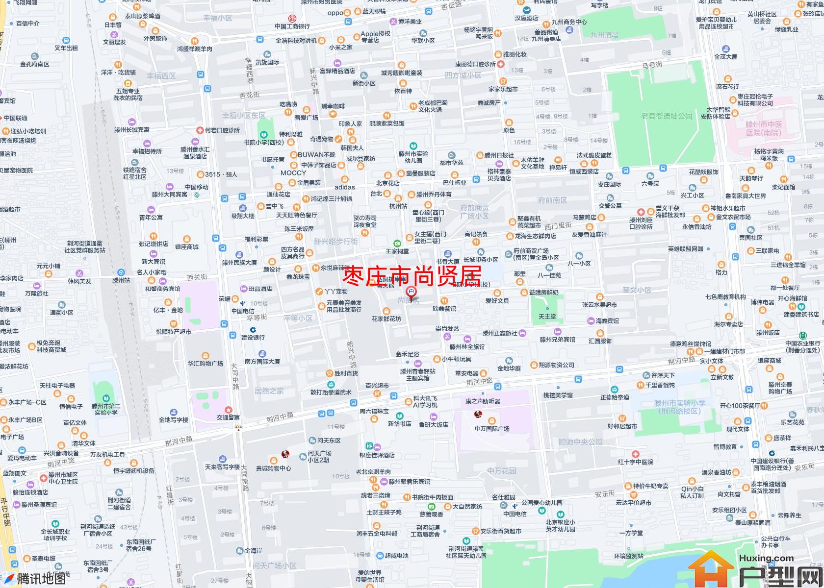 尚贤居小区 - 户型网