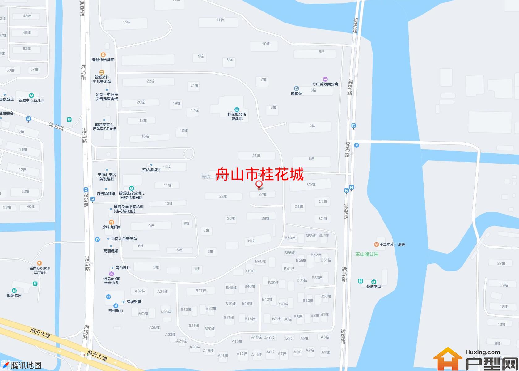 桂花城小区 - 户型网