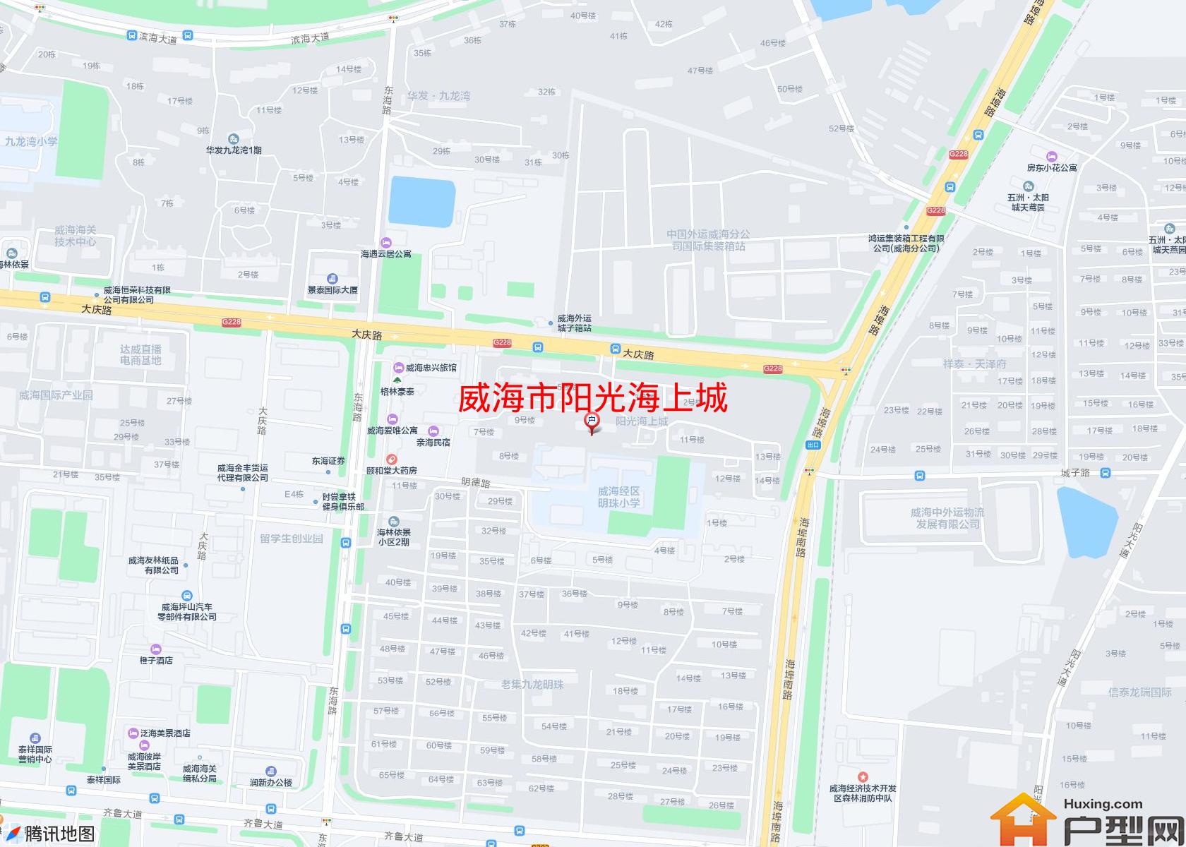 阳光海上城小区 - 户型网