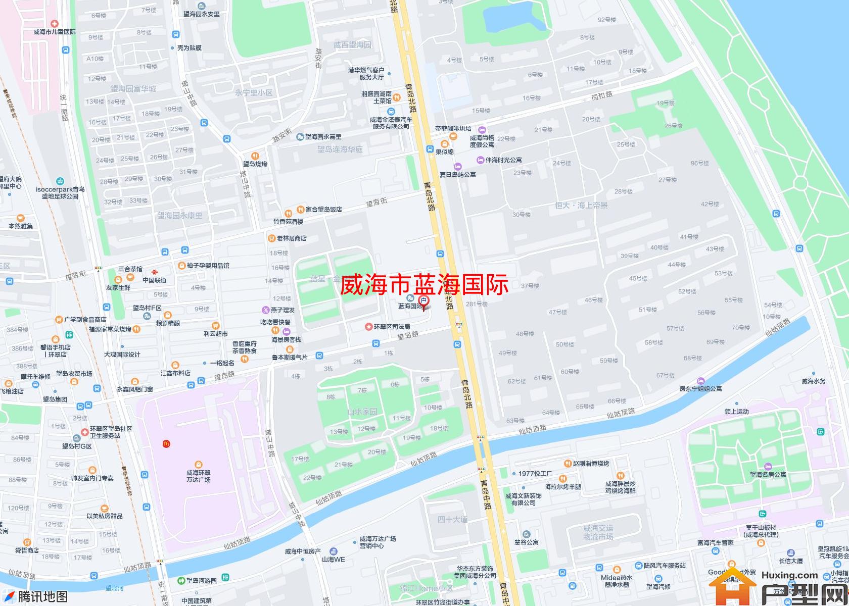 蓝海国际小区 - 户型网