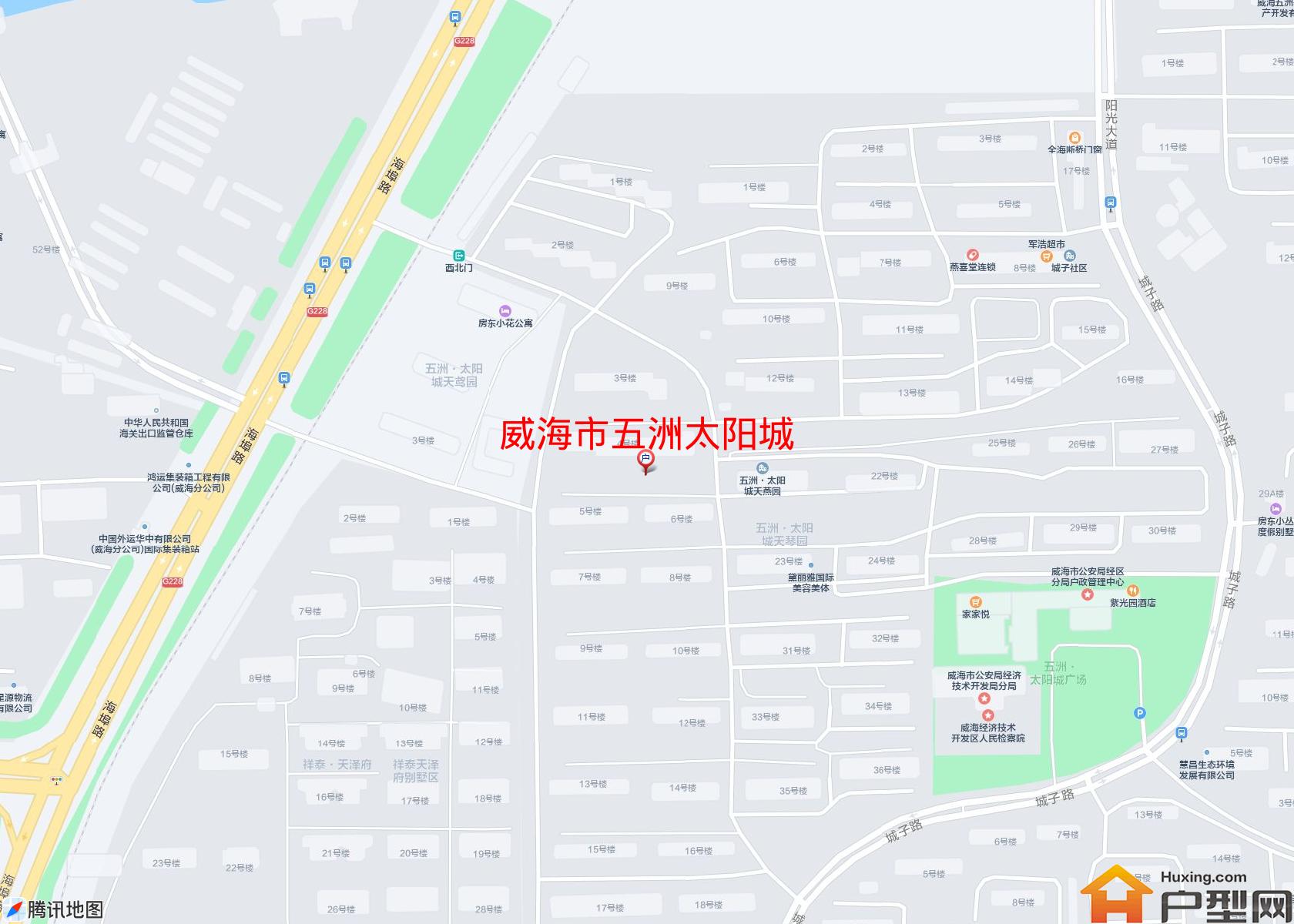 五洲太阳城小区 - 户型网
