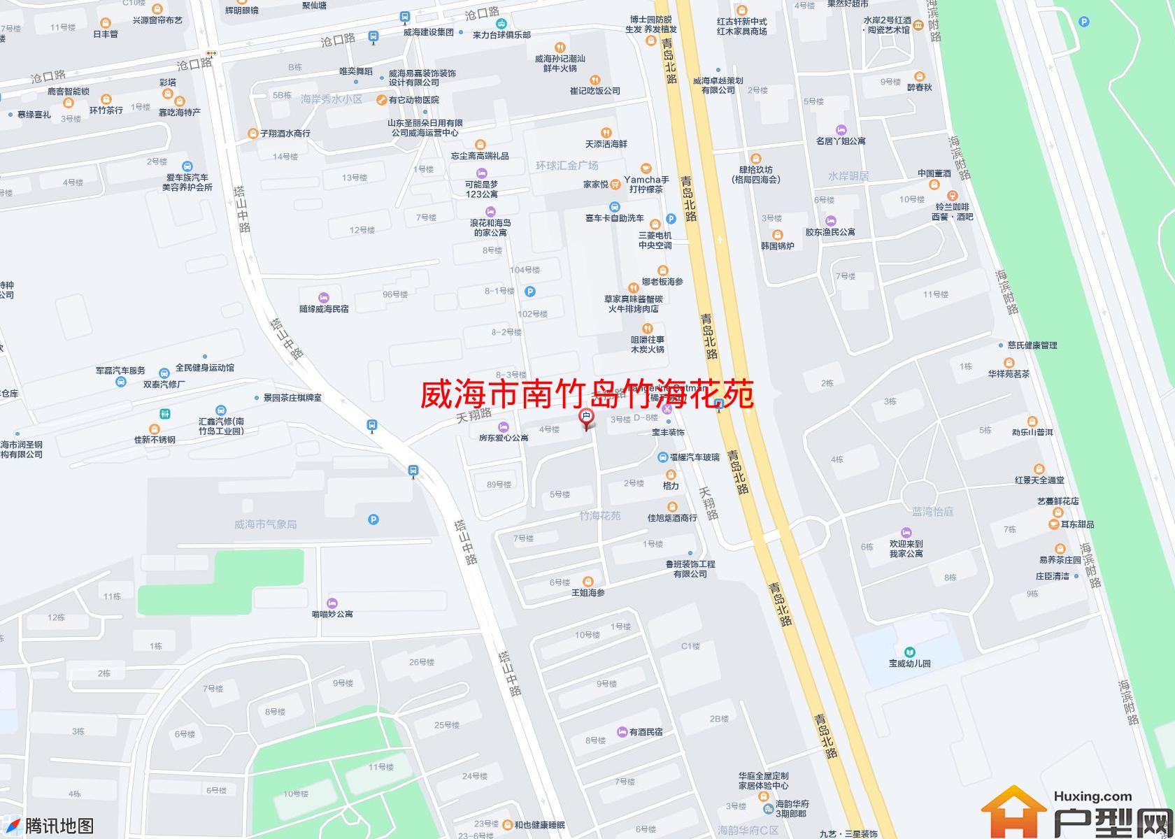 南竹岛竹海花苑小区 - 户型网