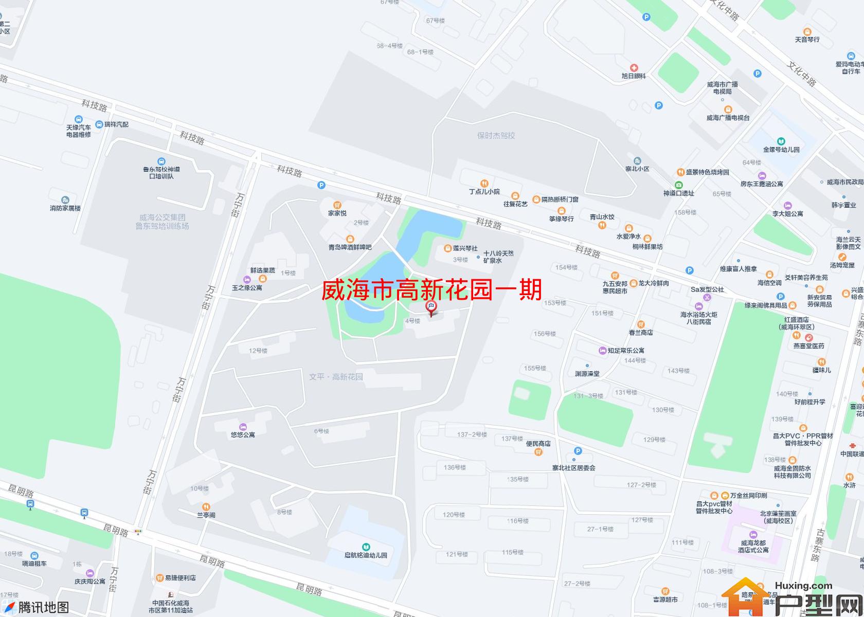 高新花园一期小区 - 户型网