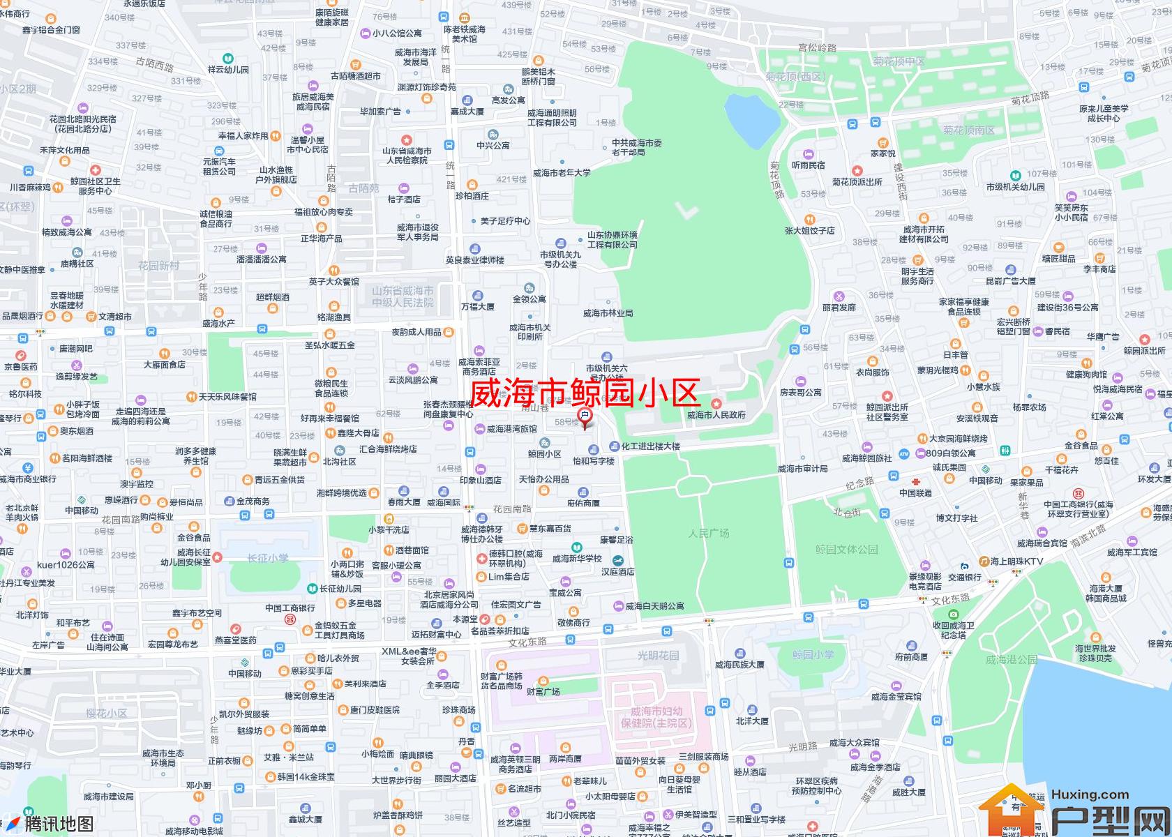 鲸园小区小区 - 户型网