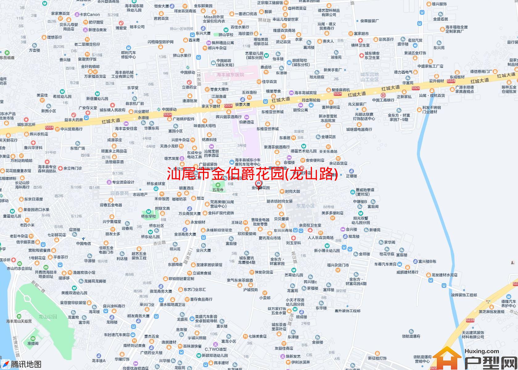 金伯爵花园(龙山路)小区 - 户型网