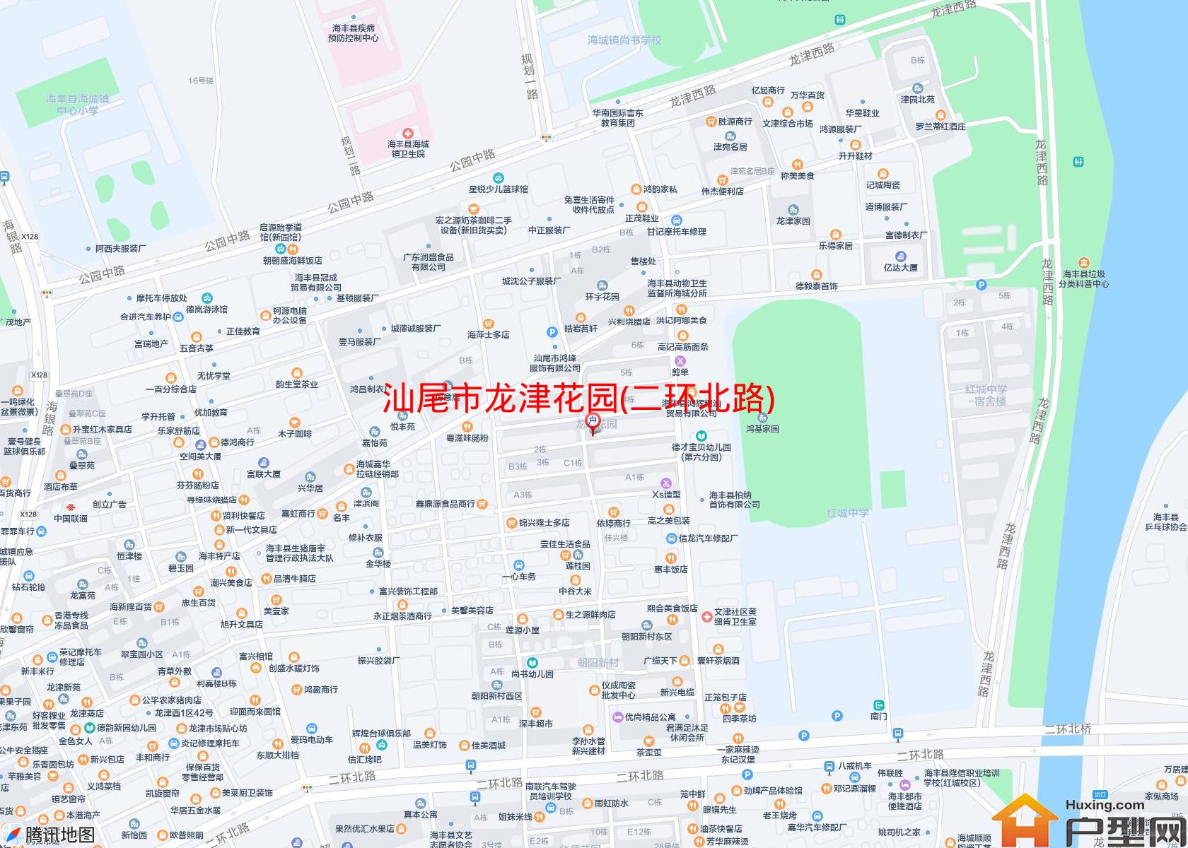 龙津花园(二环北路)小区 - 户型网