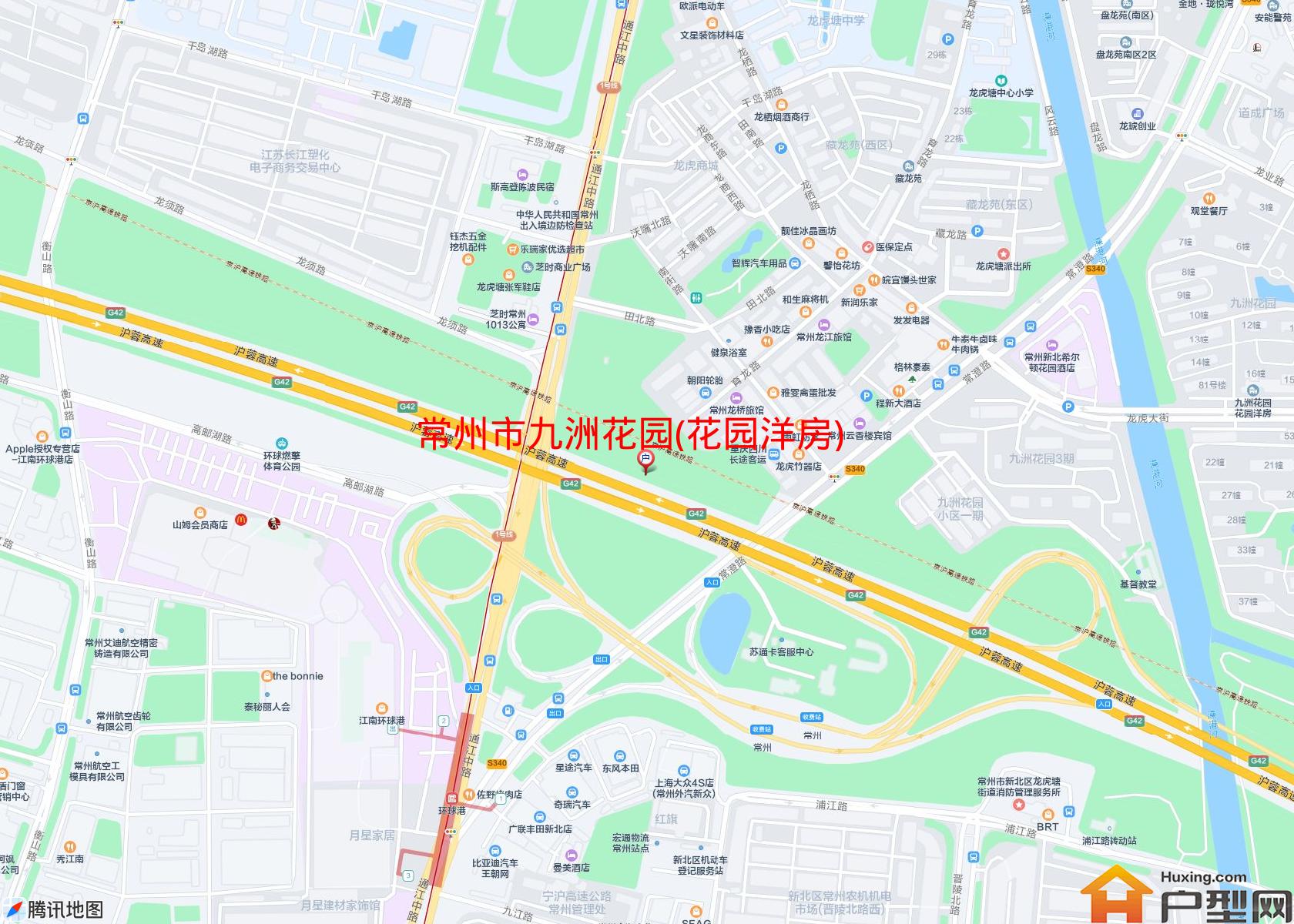 九洲花园(花园洋房)小区 - 户型网
