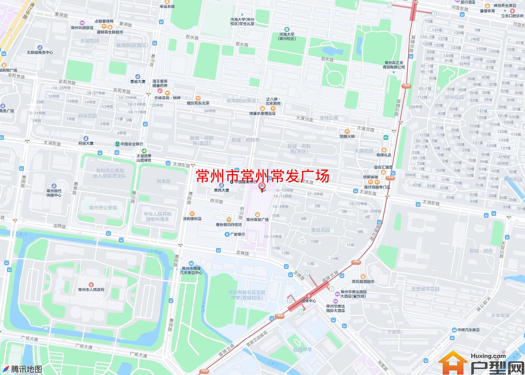 常州常发广场小区 - 户型网