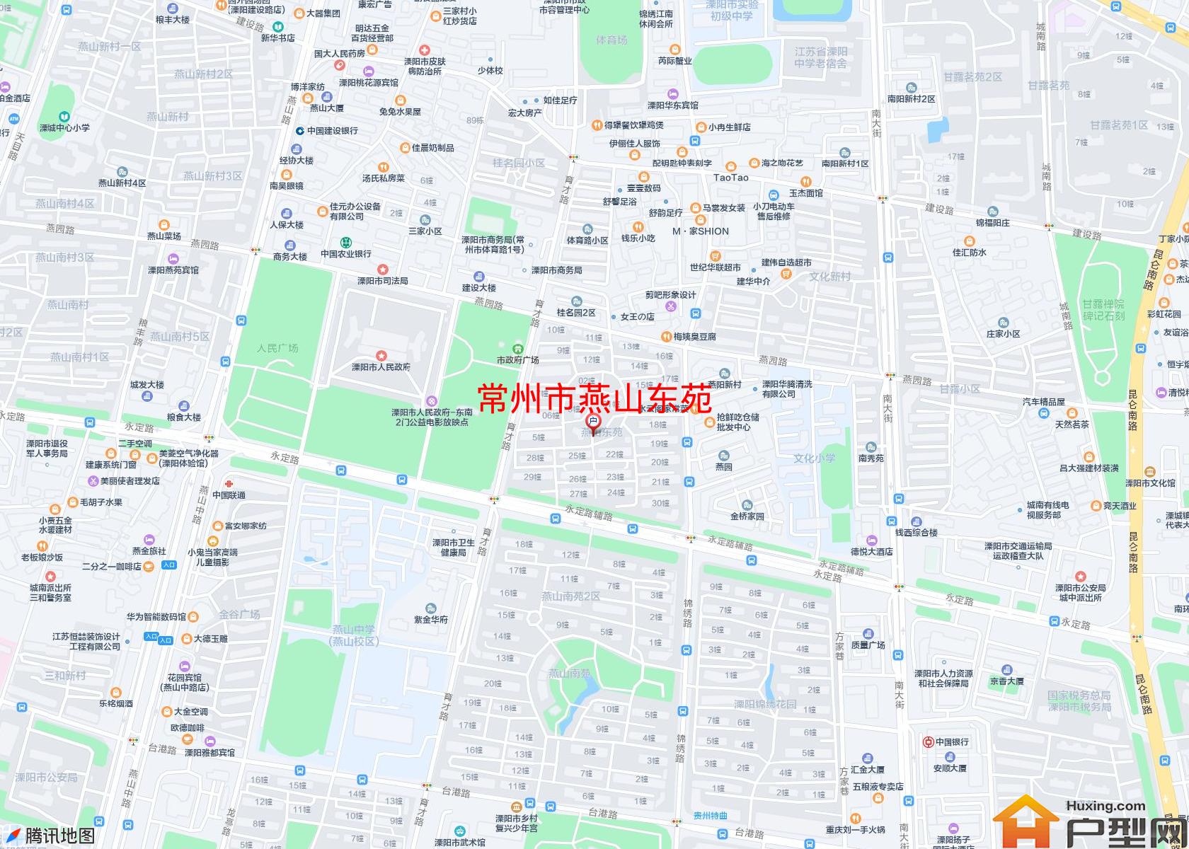 燕山东苑小区 - 户型网
