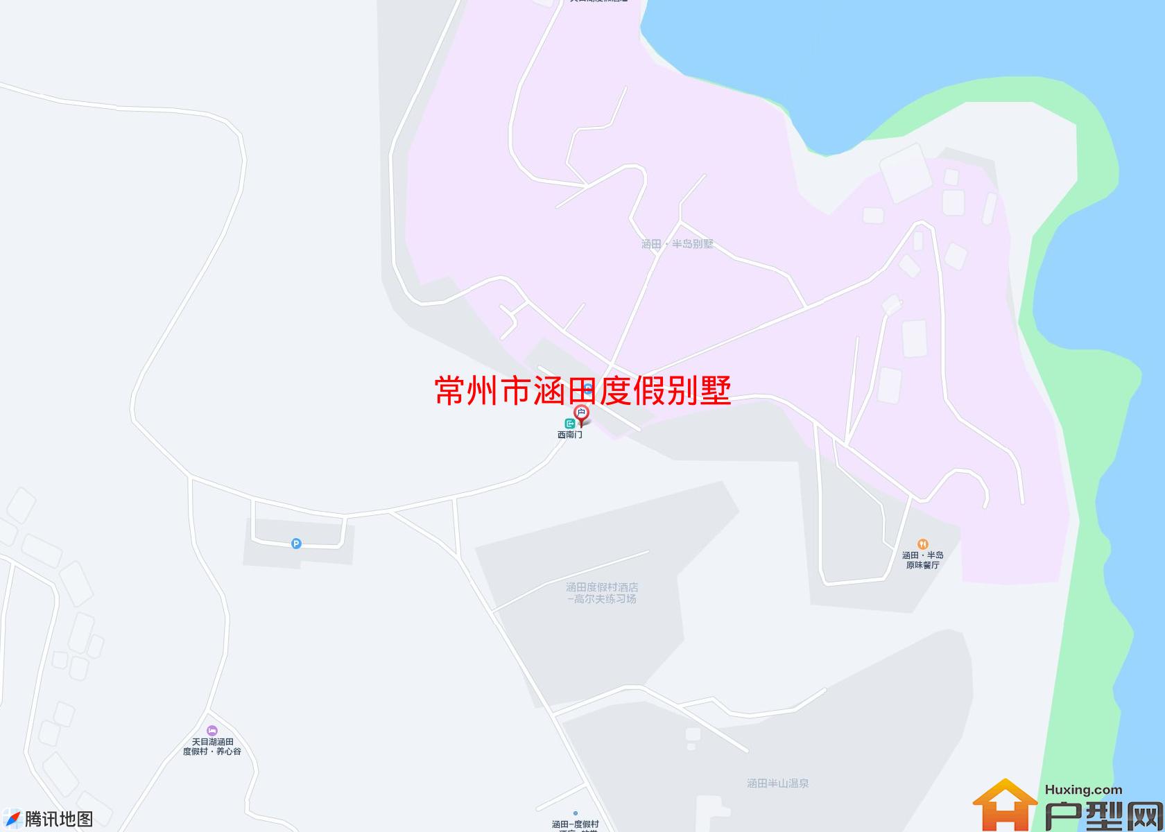 涵田度假别墅小区 - 户型网