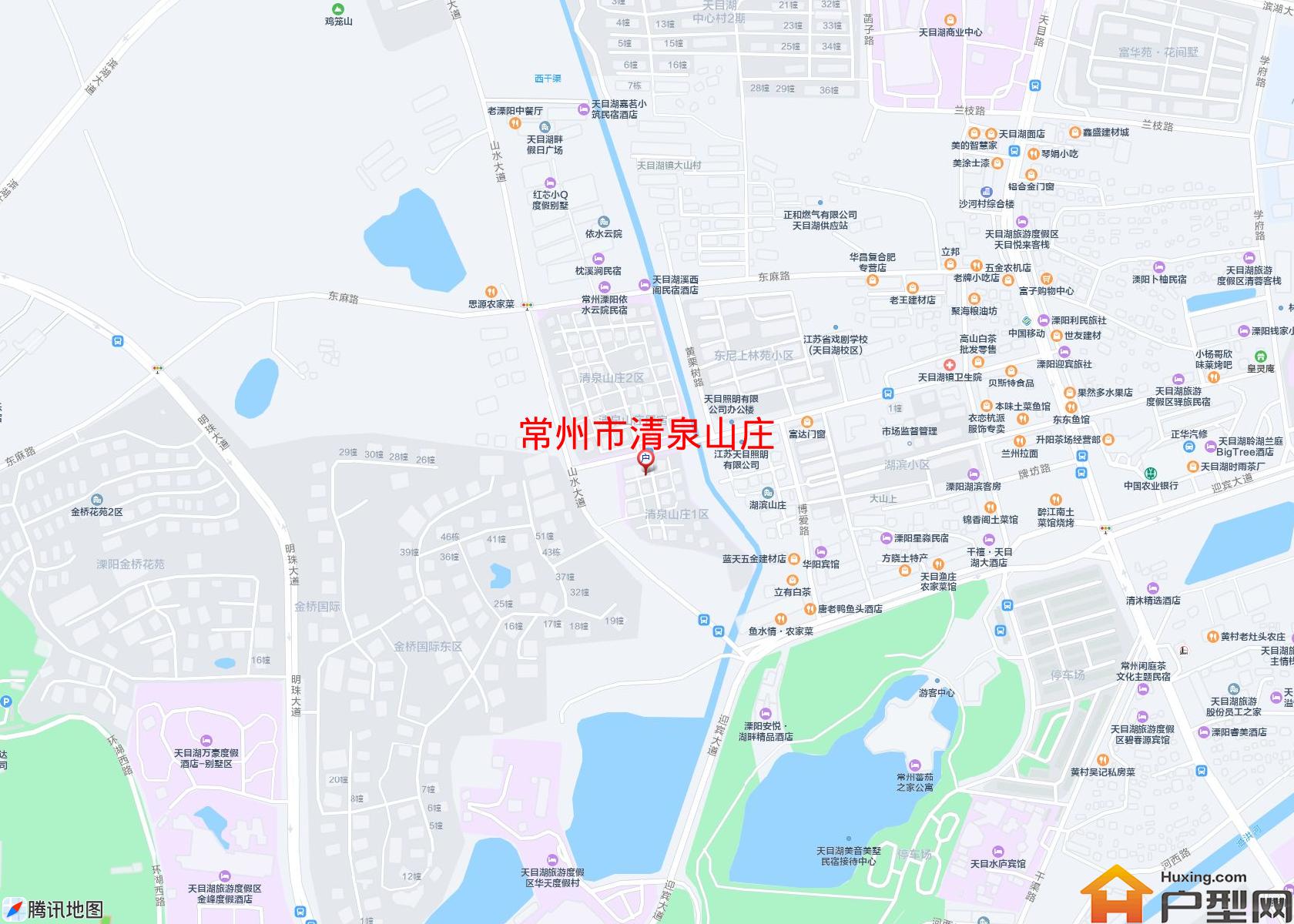 清泉山庄小区 - 户型网