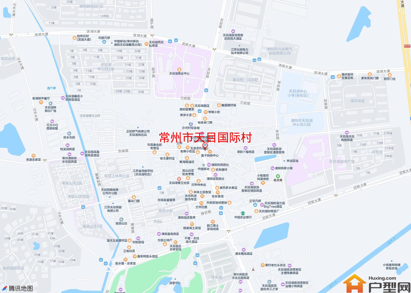 天目国际村小区 - 户型网
