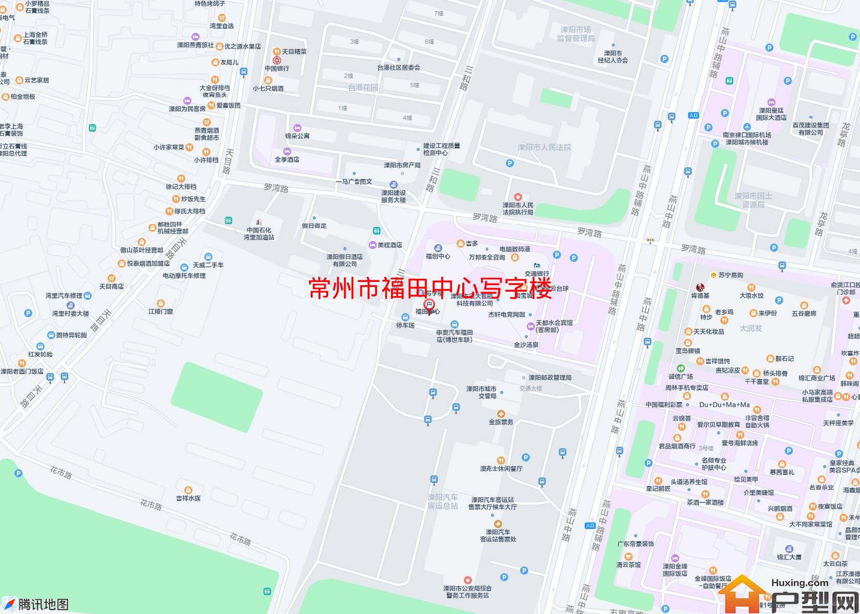 福田中心写字楼小区 - 户型网