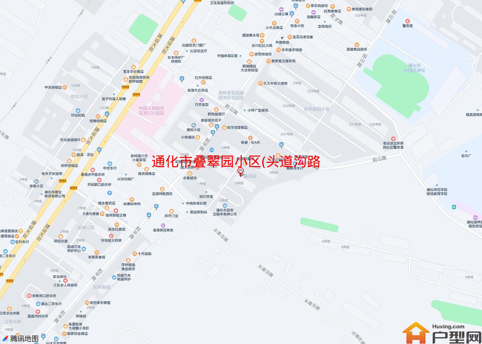 叠翠园小区(头道沟路)小区 - 户型网