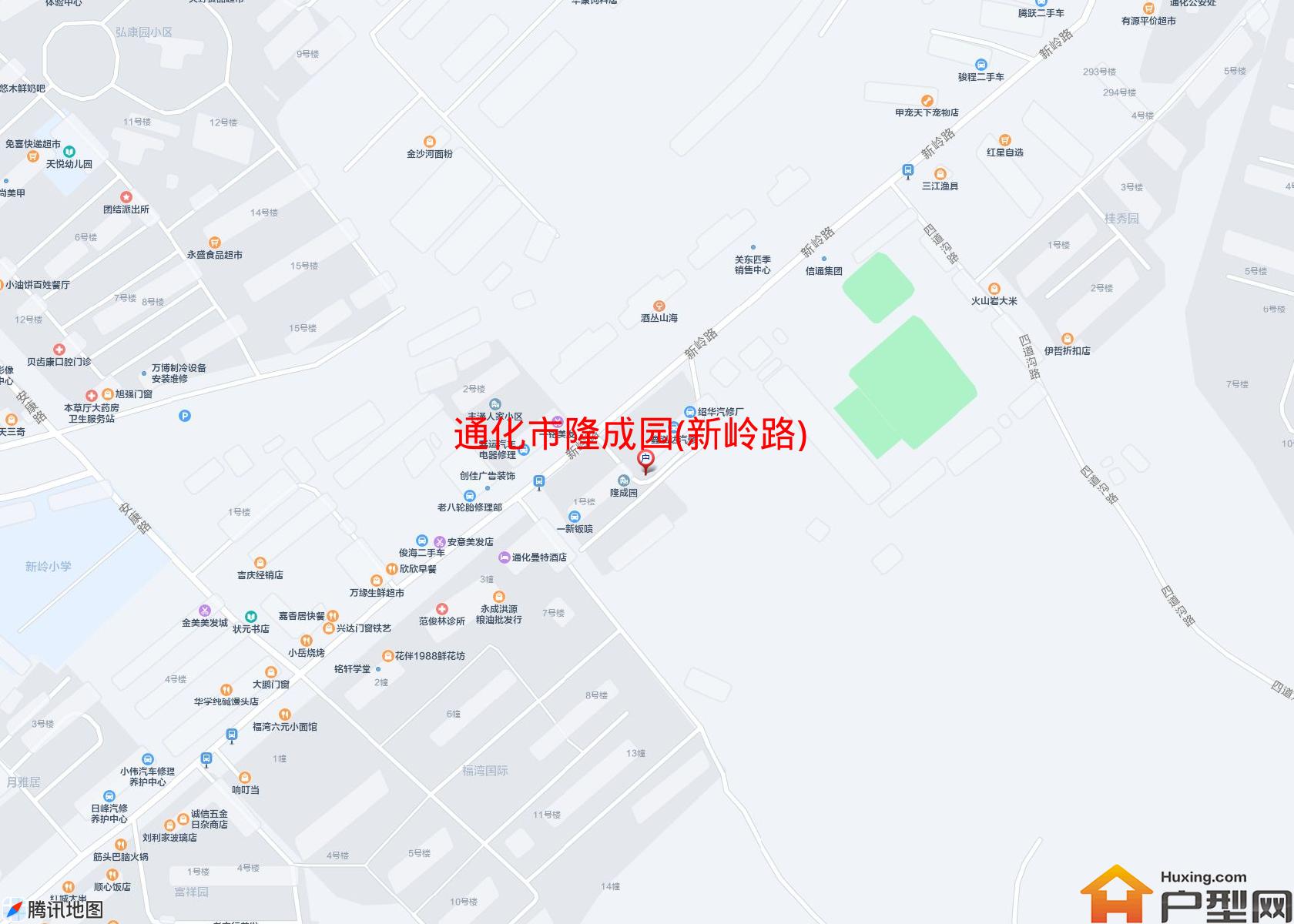 隆成园(新岭路)小区 - 户型网