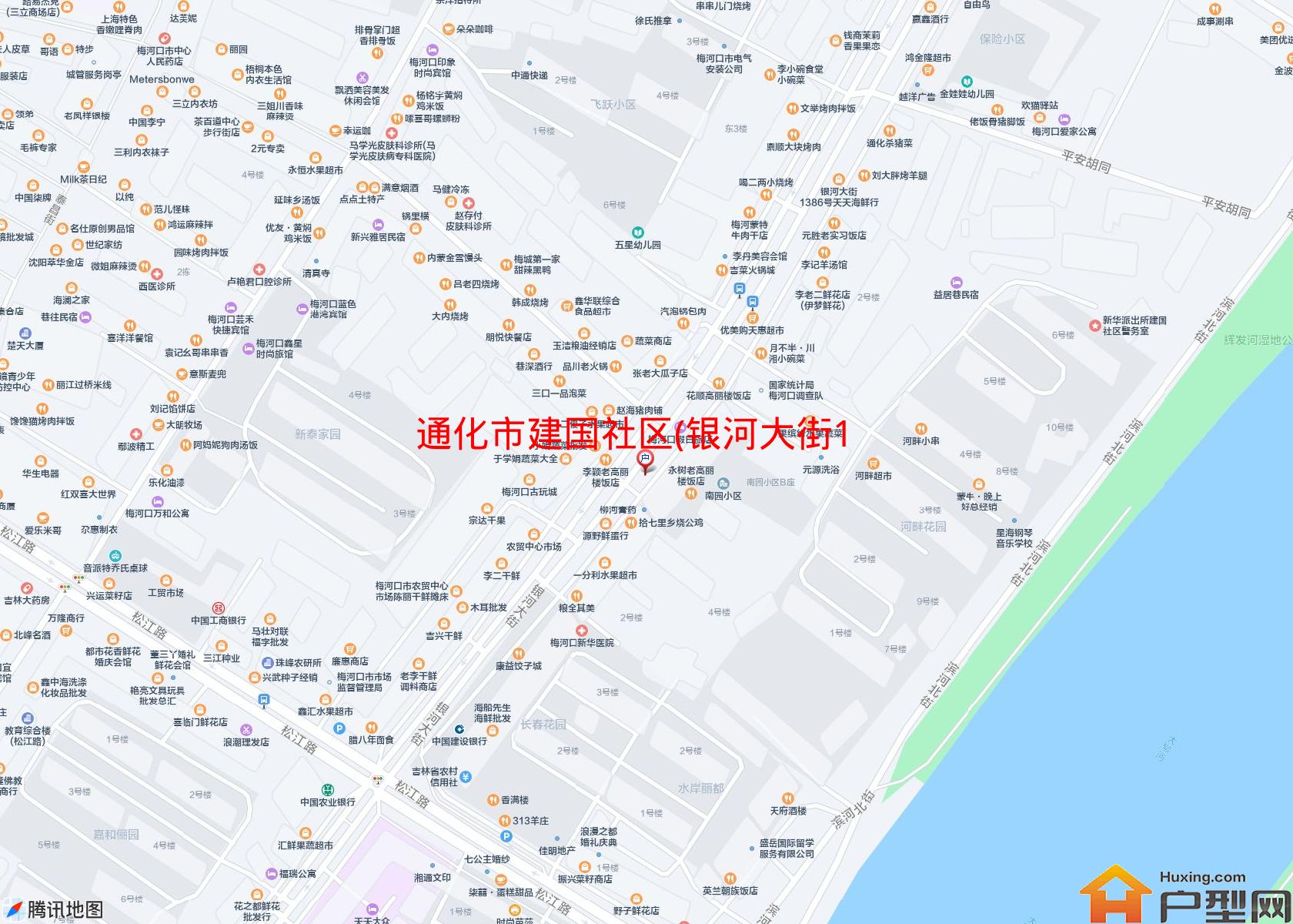 建国社区(银河大街1584号)小区 - 户型网