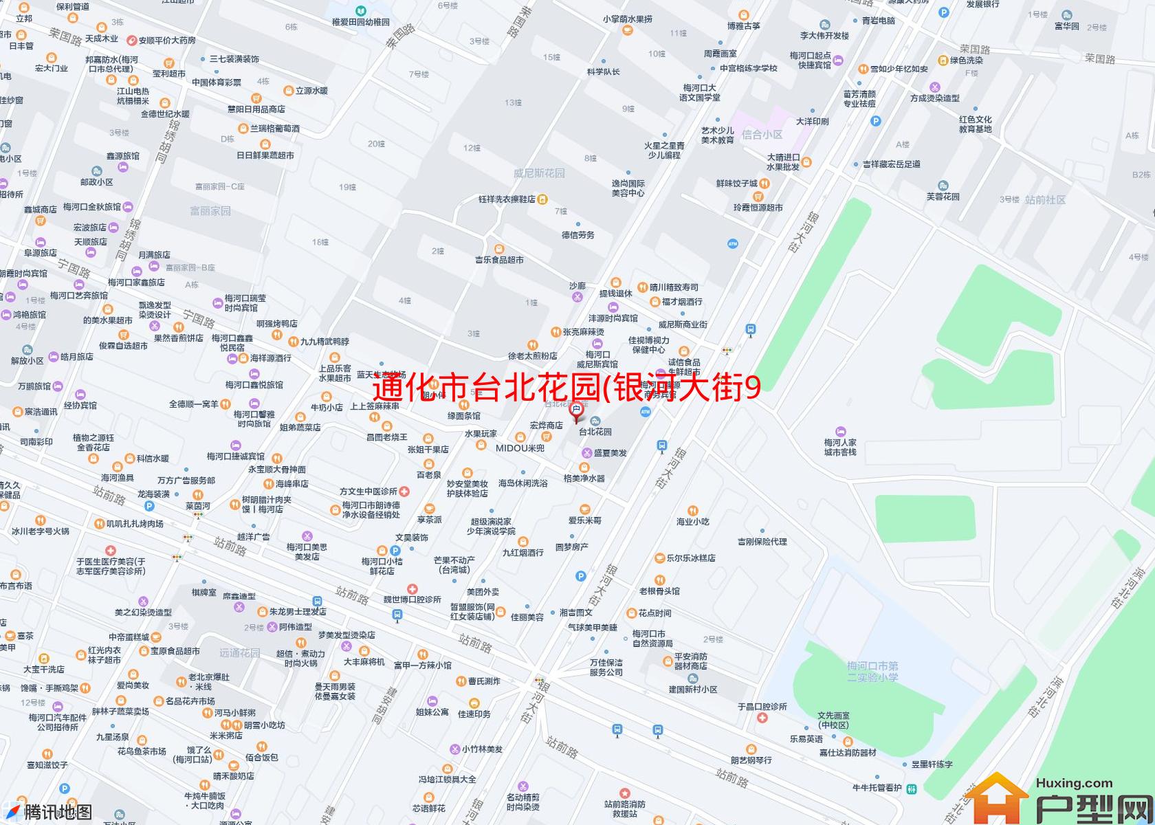 台北花园(银河大街987号)小区 - 户型网