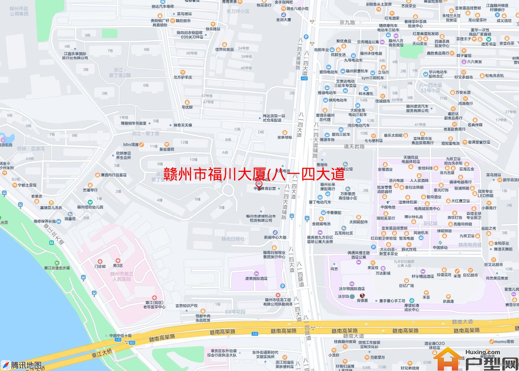 福川大厦(八一四大道56号)小区 - 户型网