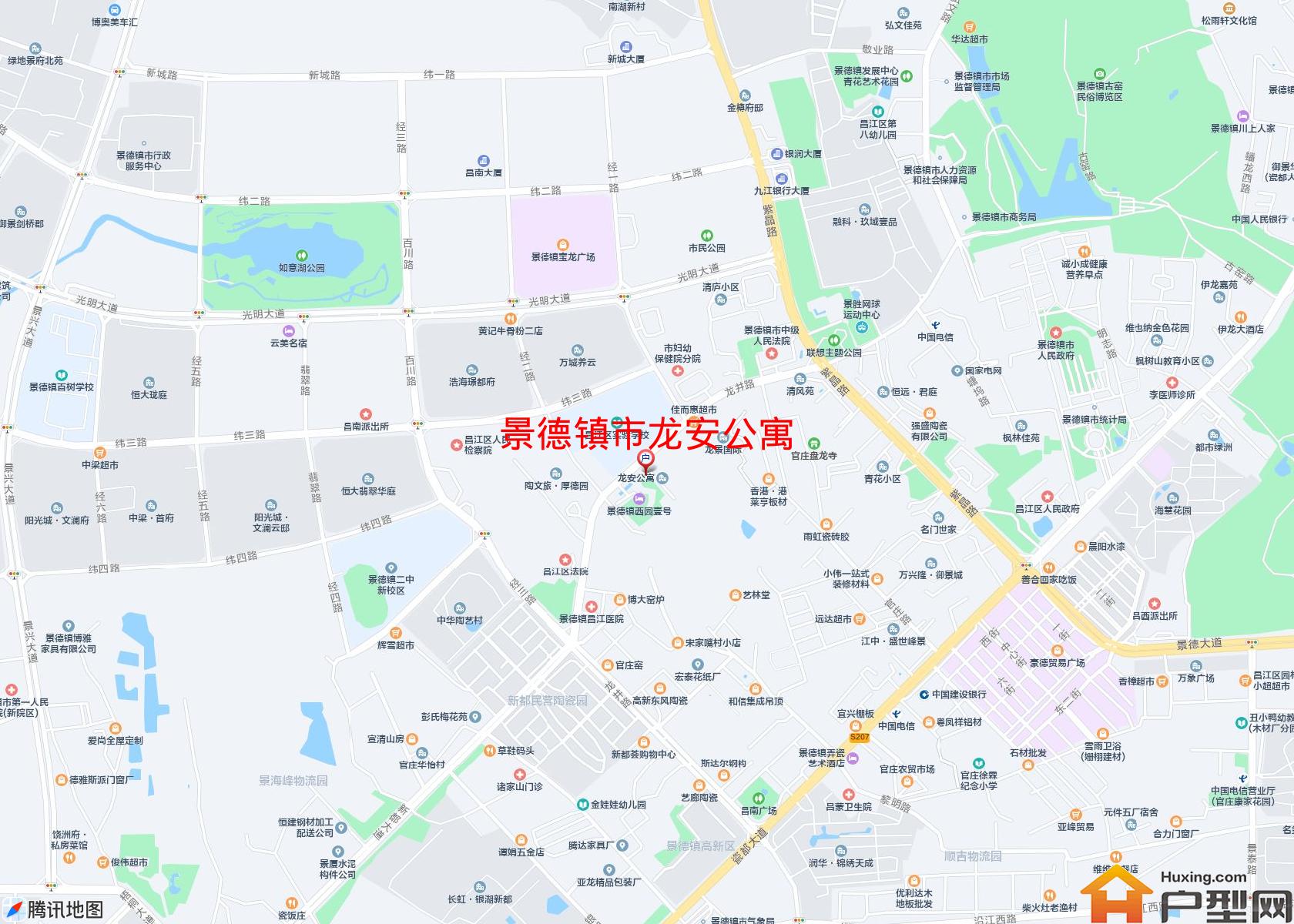 龙安公寓小区 - 户型网