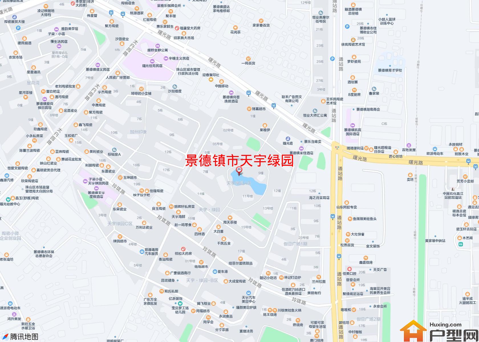 天宇绿园小区 - 户型网