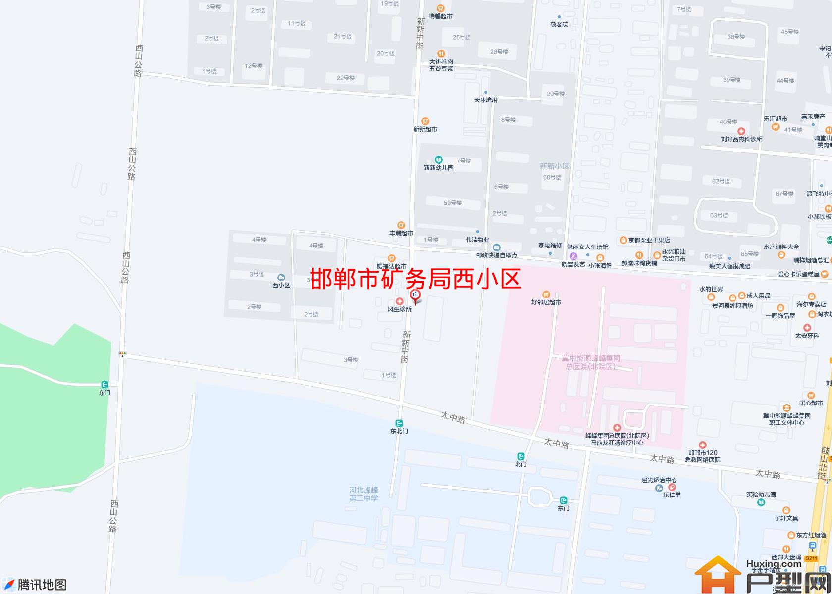 矿务局西小区小区 - 户型网
